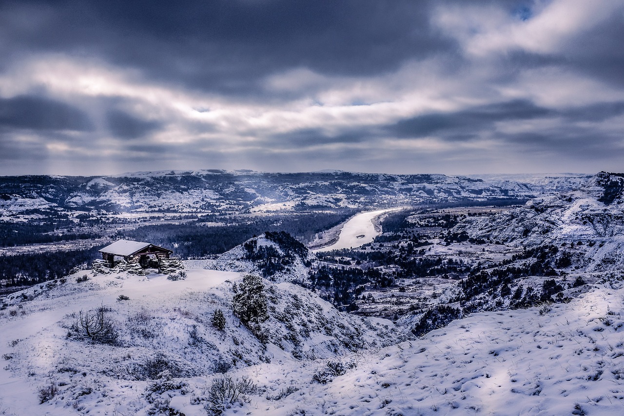 Theodore Roosevelt National Park Winter Theodore Roosevelt National Park Winter