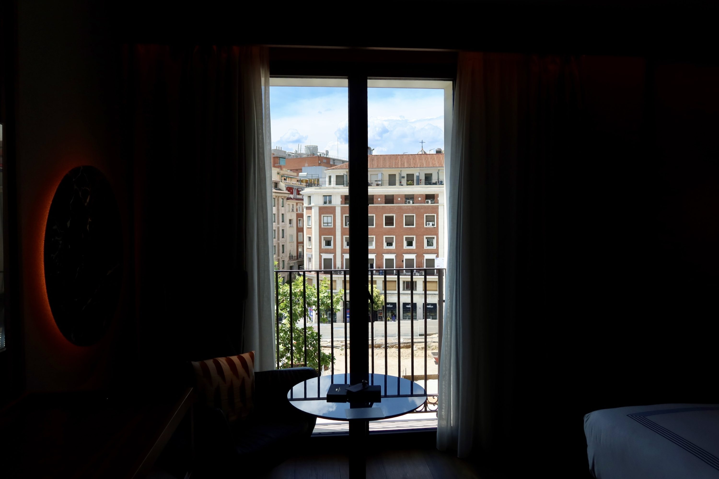Thompson Madrid Hotel Balcony View Thompson Madrid Hotel Balcony View