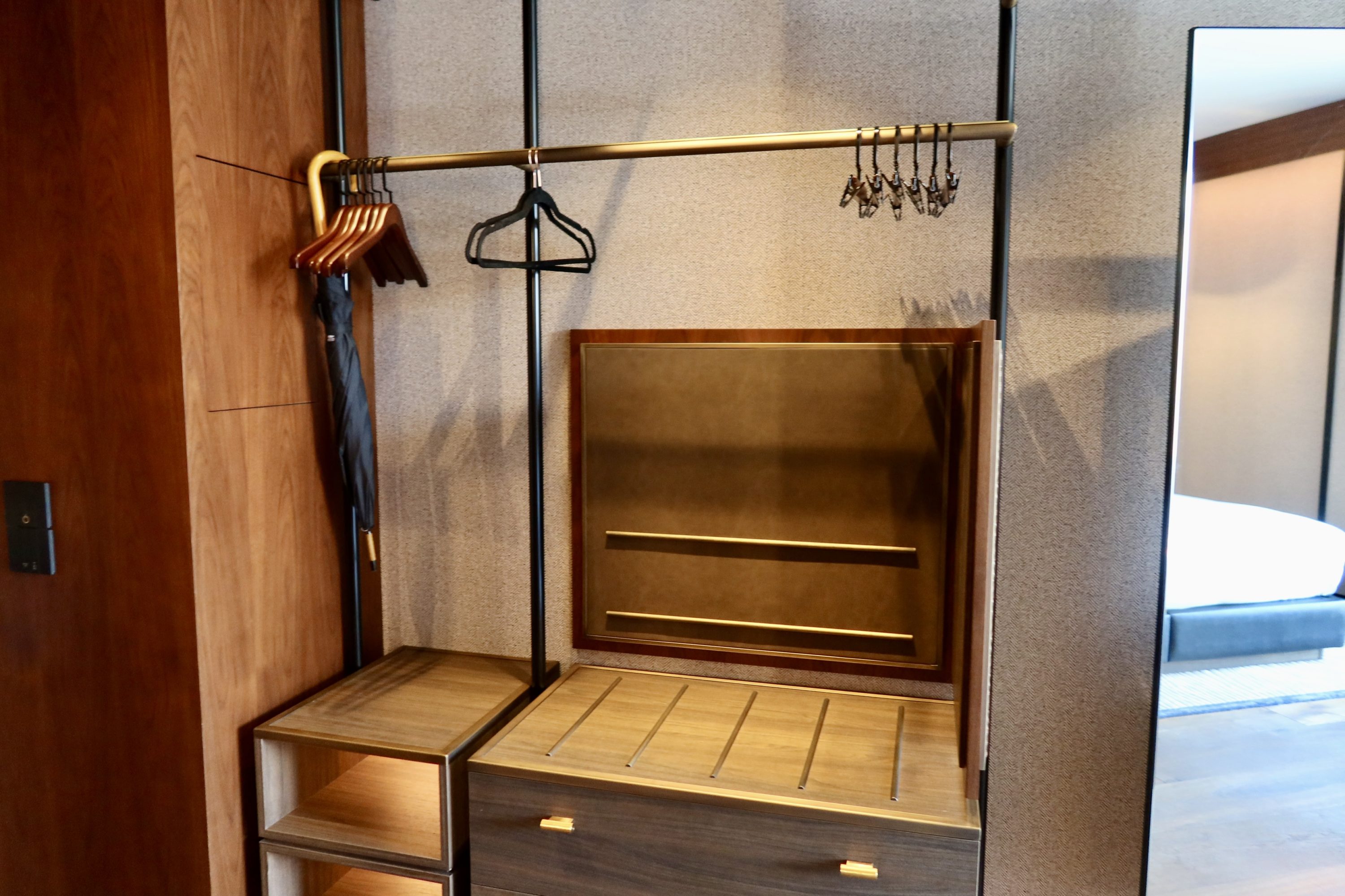 Thompson Madrid Hotel Closet Thompson Madrid Hotel Closet