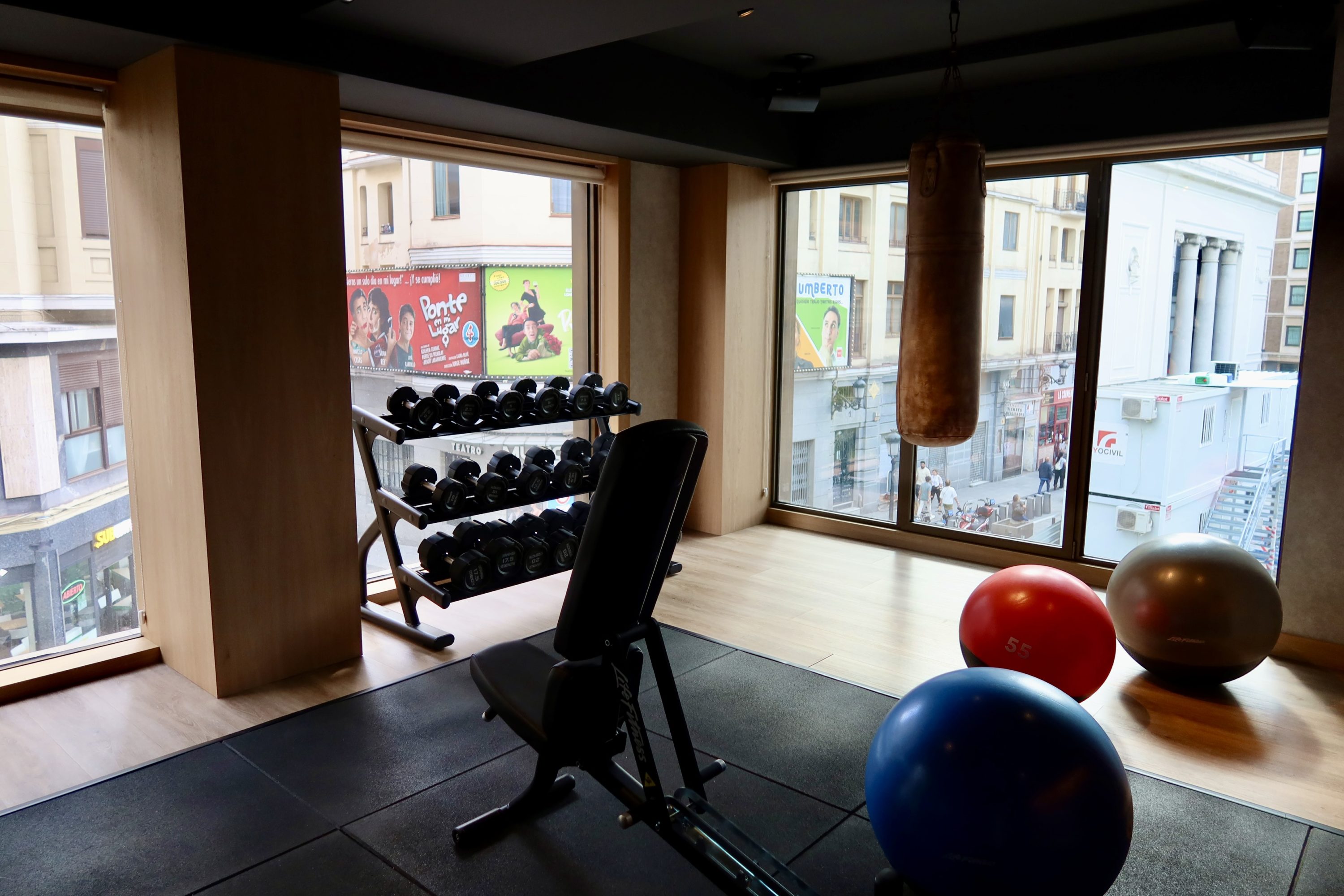 Thompson Madrid Hotel Gym Views Thompson Madrid Hotel Gym Views