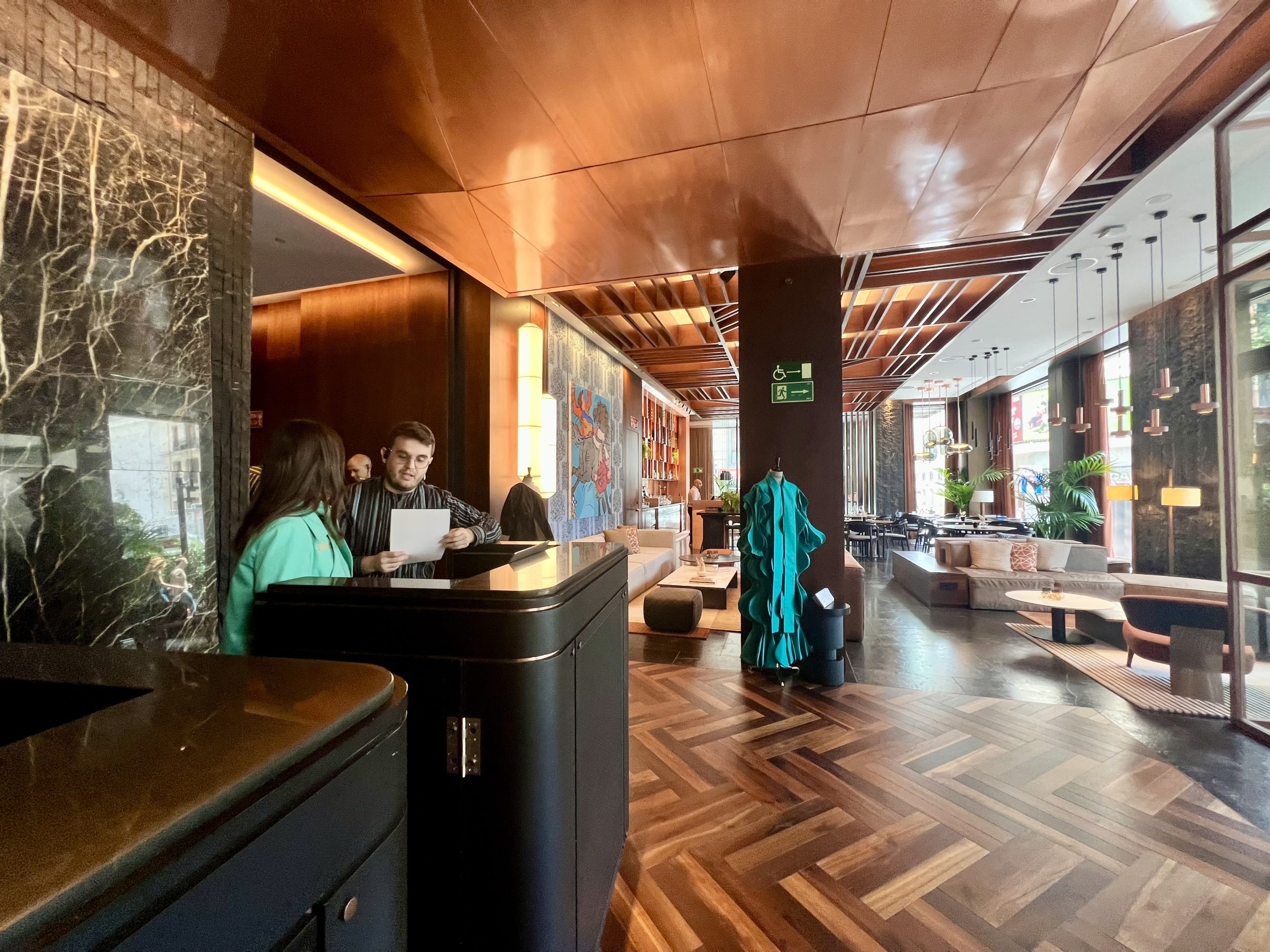 Thompson Madrid Hotel Lobby Thompson Madrid Hotel Lobby