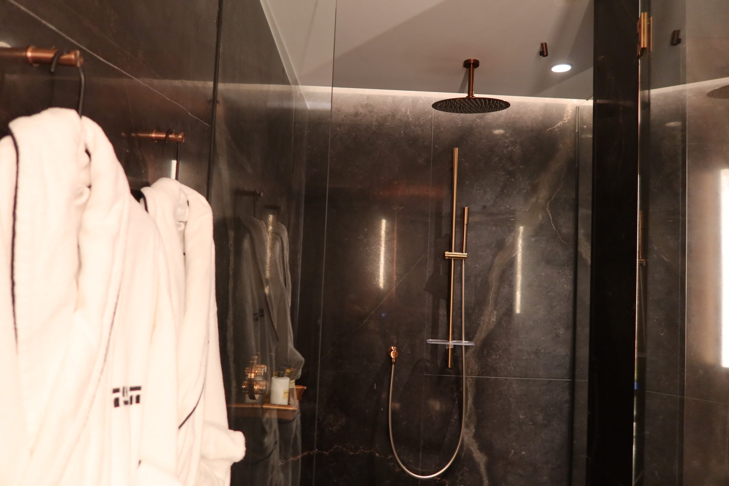Thompson Madrid Hotel Rainfall Shower Thompson Madrid Hotel Rainfall Shower