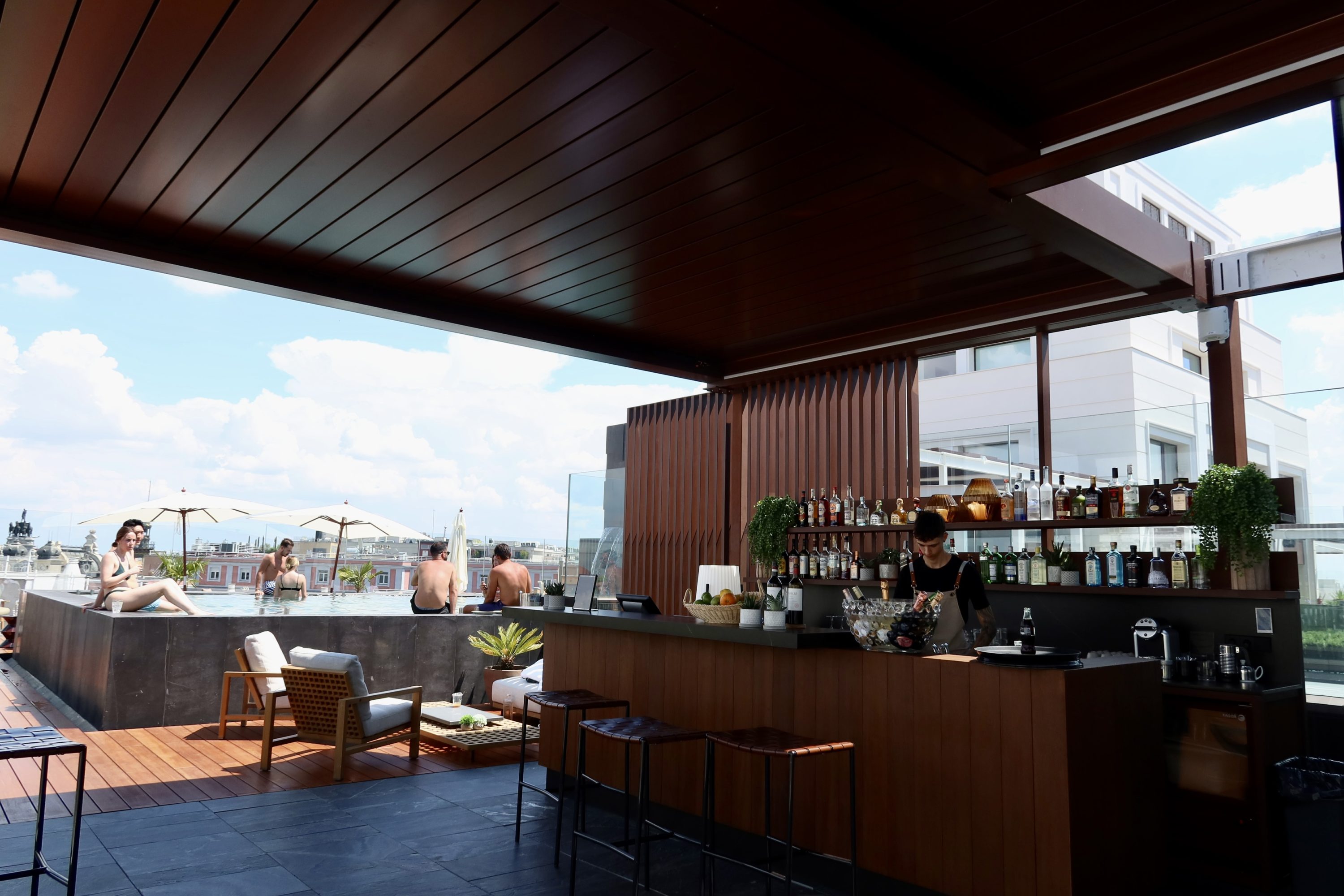 Thompson Madrid Hotel Rooftop Bar