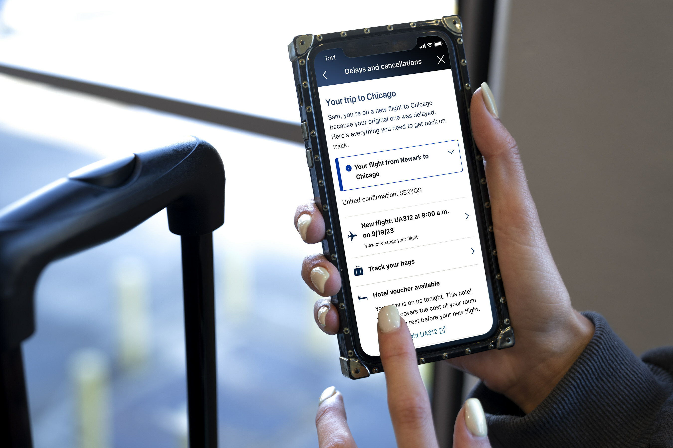 United Trip Assistance iPhone United Trip Assistance iPhone