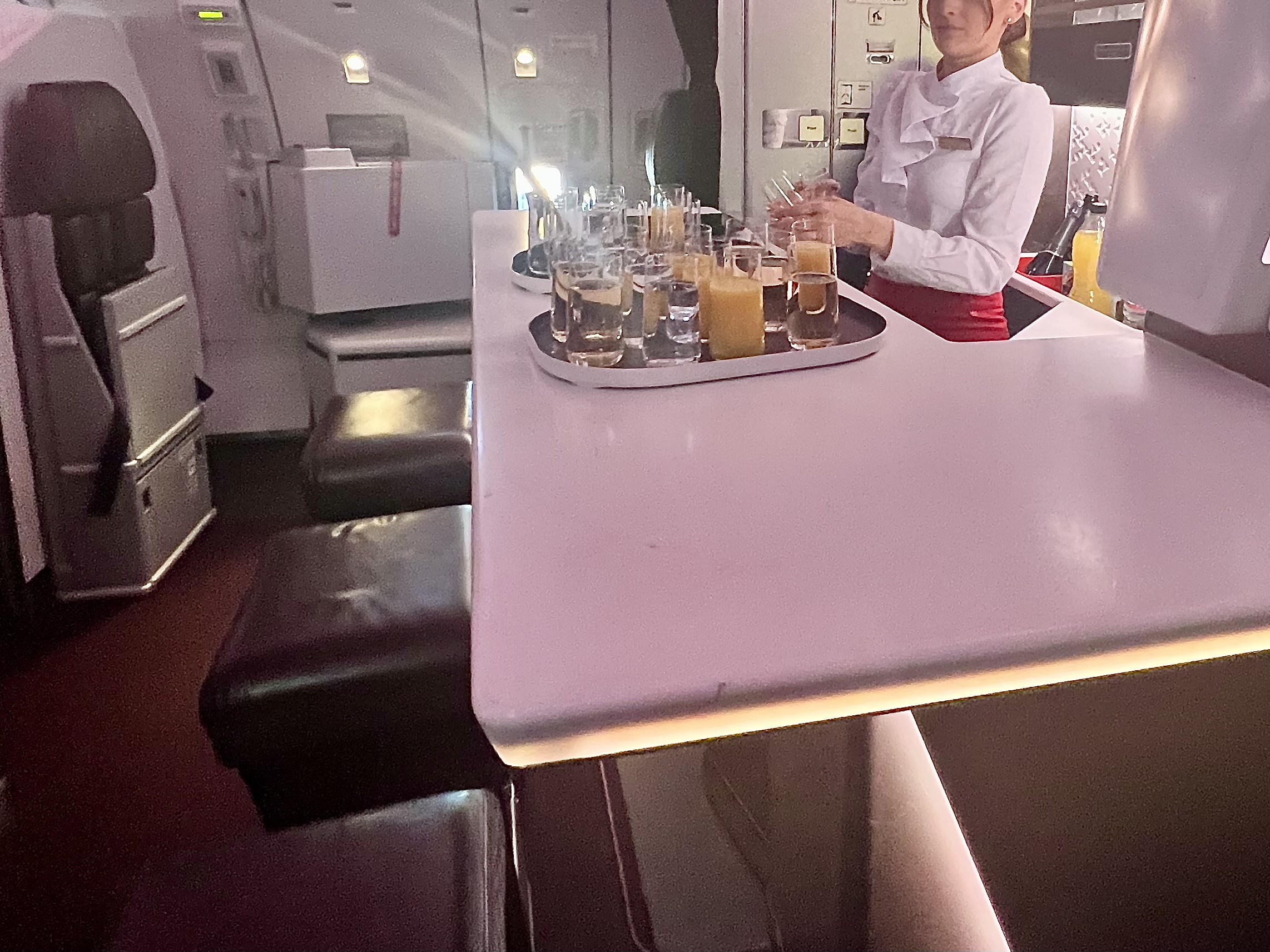 Virgin Atlantic A330 Bar Virgin Atlantic A330 Bar