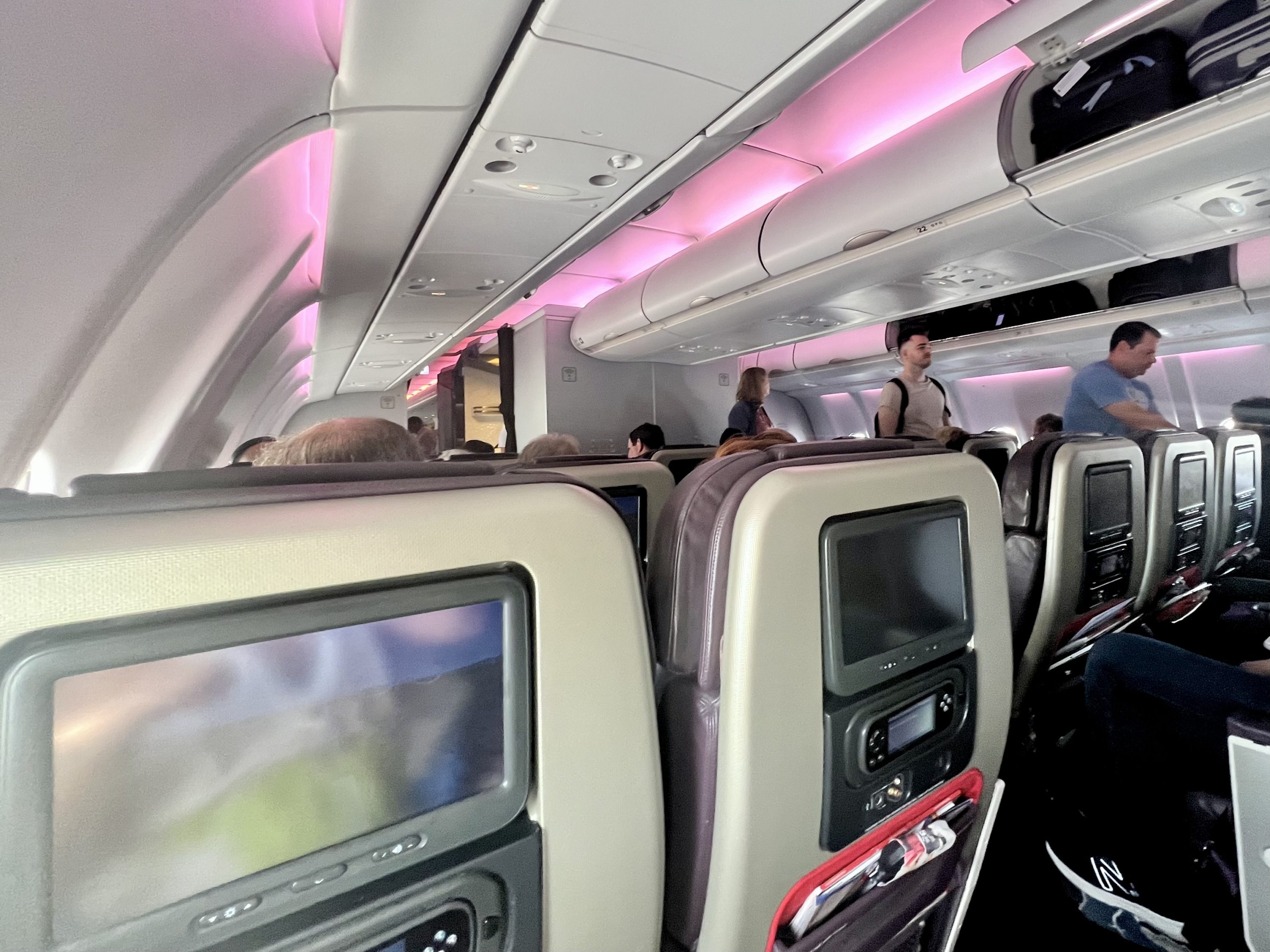 Virgin Atlantic Premium Economy Cabin Virgin Atlantic Premium Economy Cabin