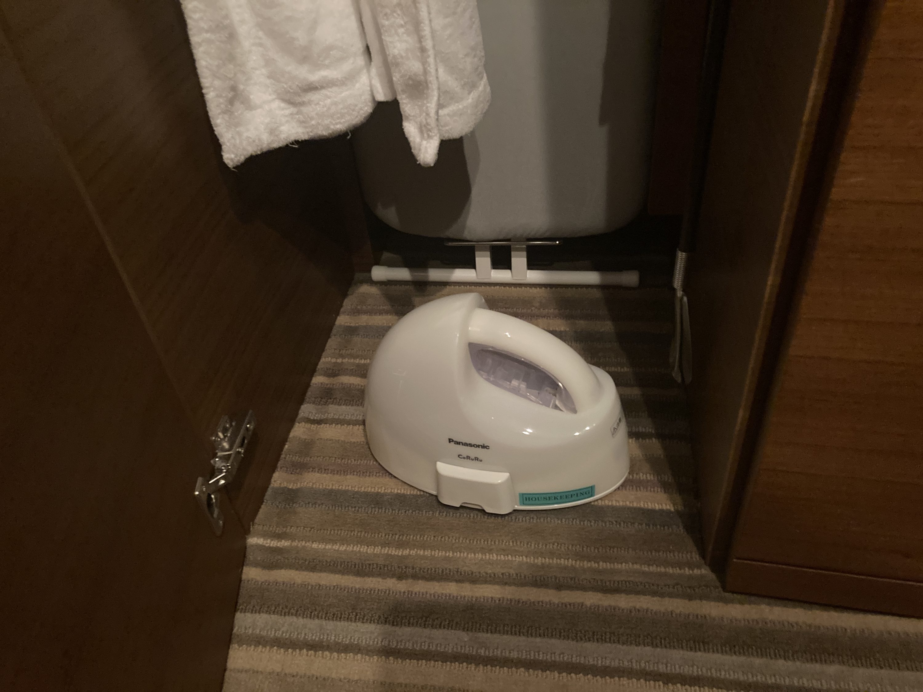 Hyatt Regency Tokyo closet steamer