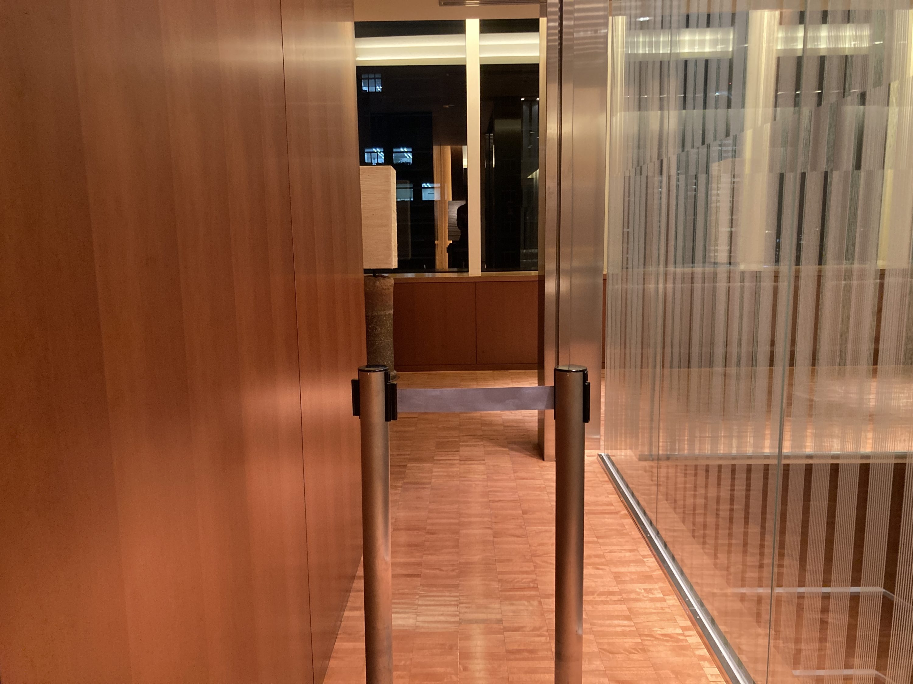 Hyatt Regency Tokyo Joule gym section closed