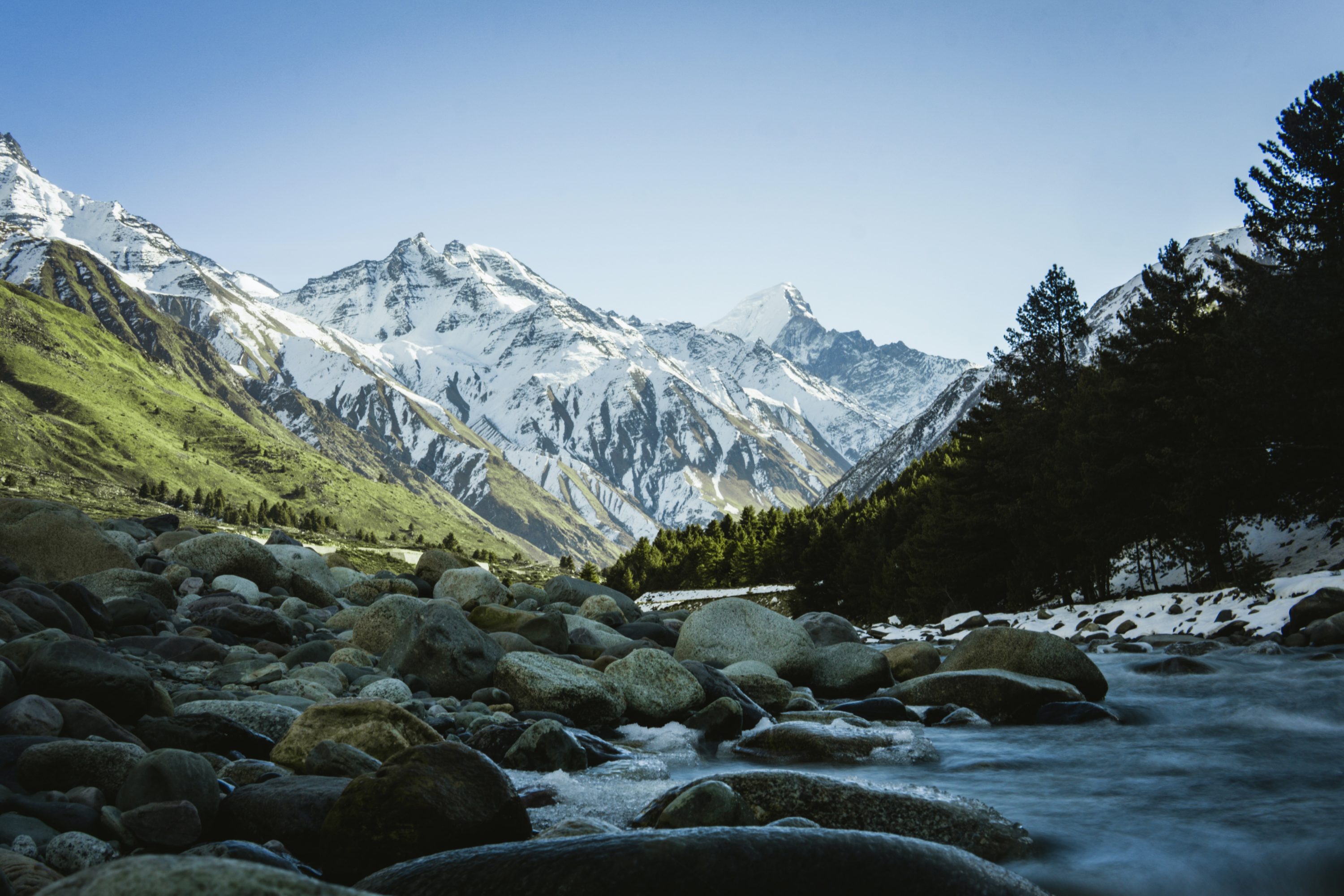 Himalayas in Himachal Pradesh State, India. Himalayas in Himachal Pradesh State, India.