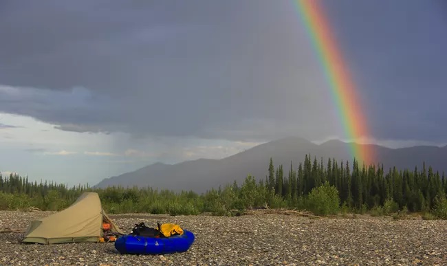 Camping Gates of the Arctic National Park
