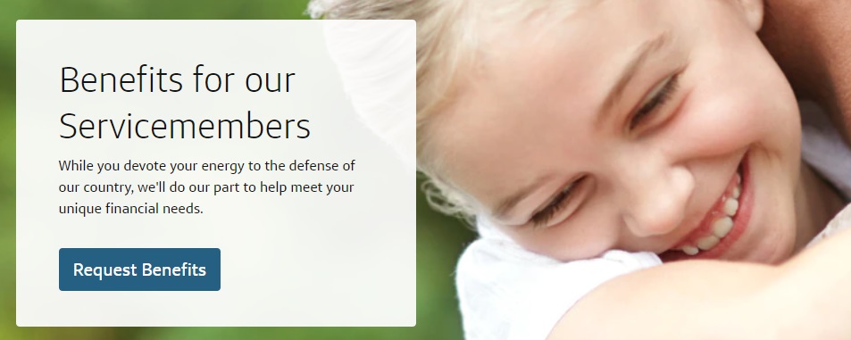 Capital One Request Military Benefits