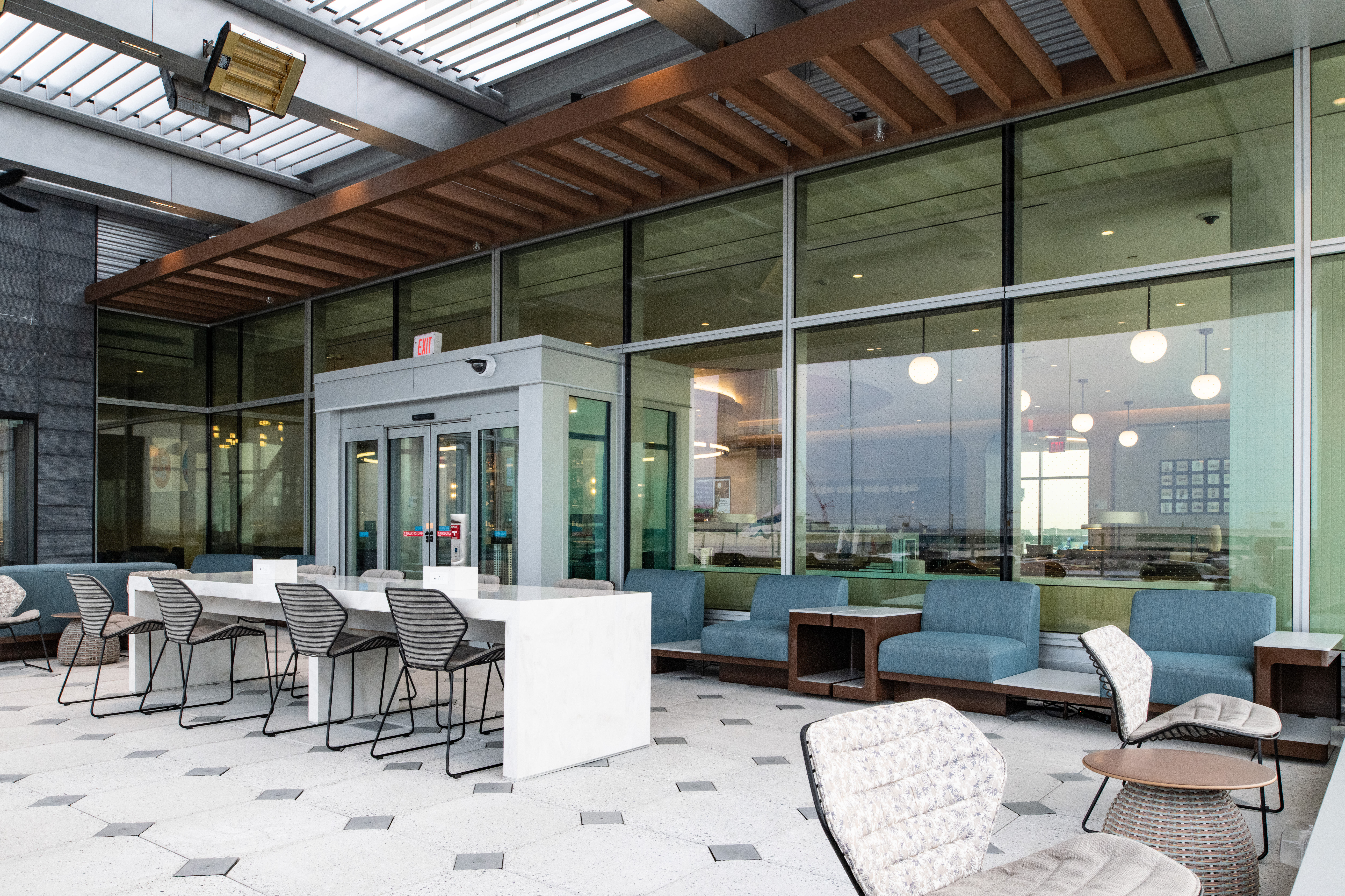Delta Sky Club JFK JFK A Sky Deck Delta Sky Club JFK JFK A Sky Deck