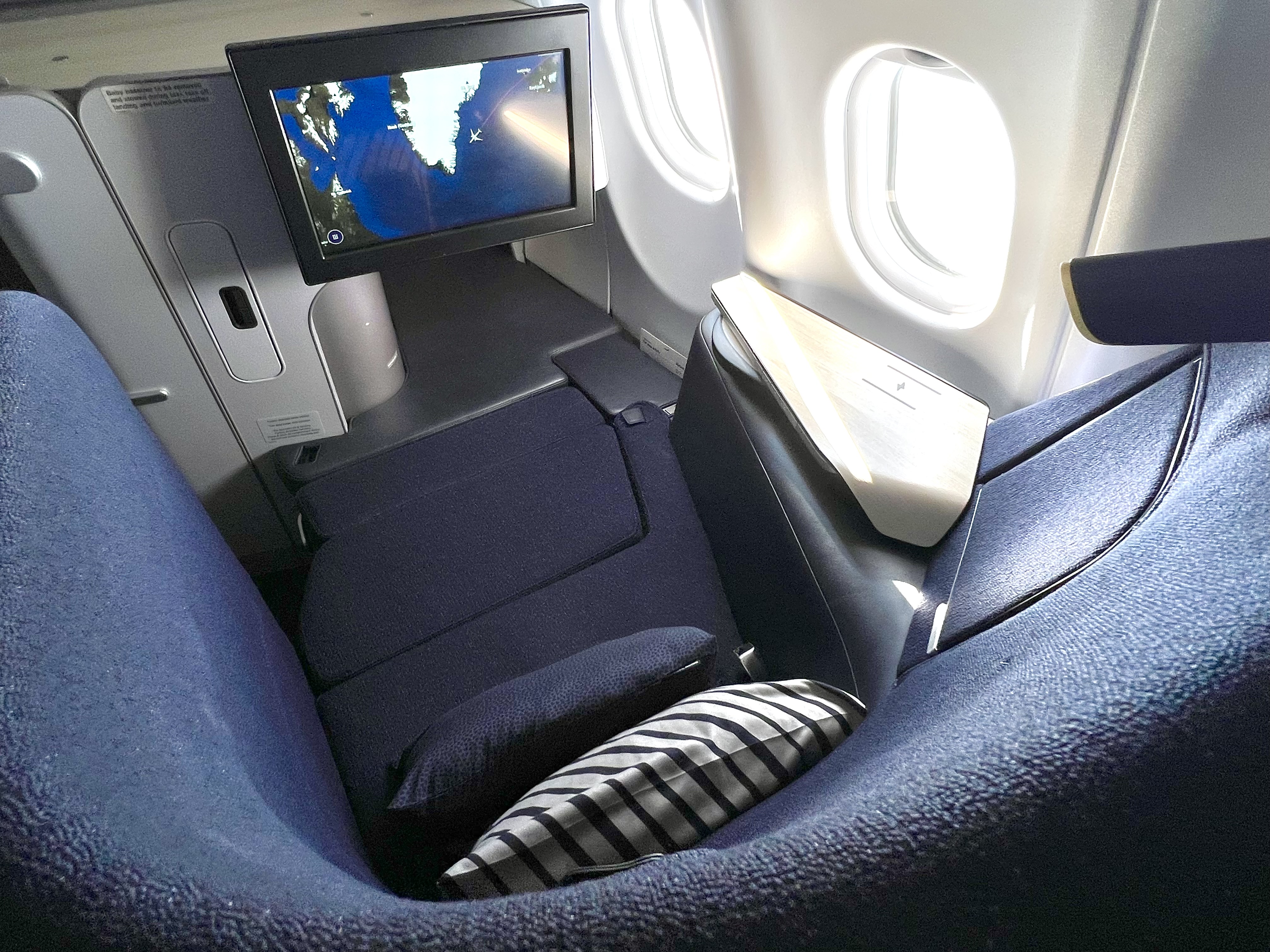 Finnair Non Recline Biz Seat Finnair Non Recline Biz Seat