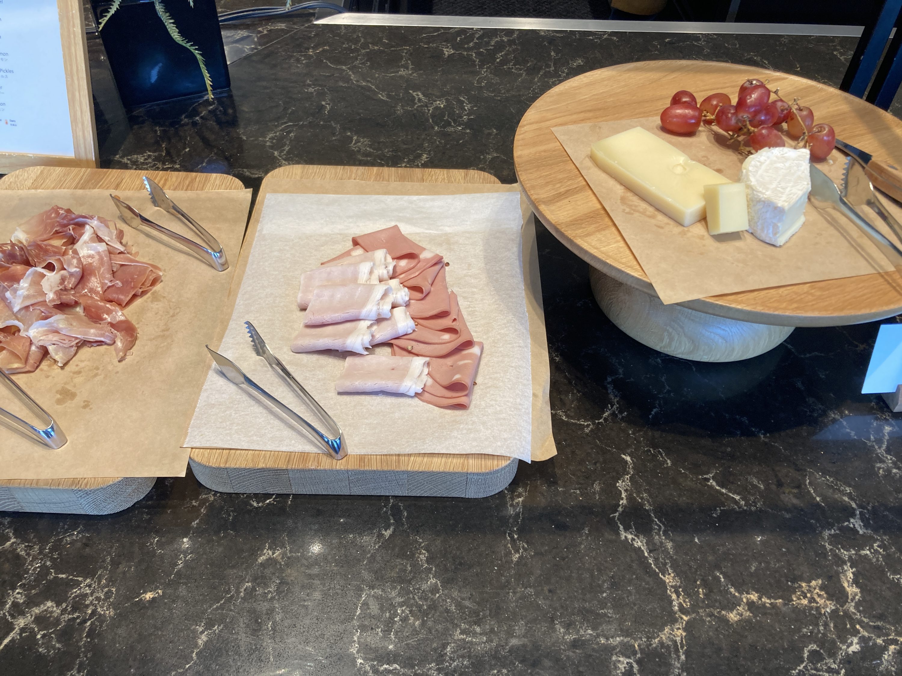 Fuji Speedway Hotel breakfast cold cuts