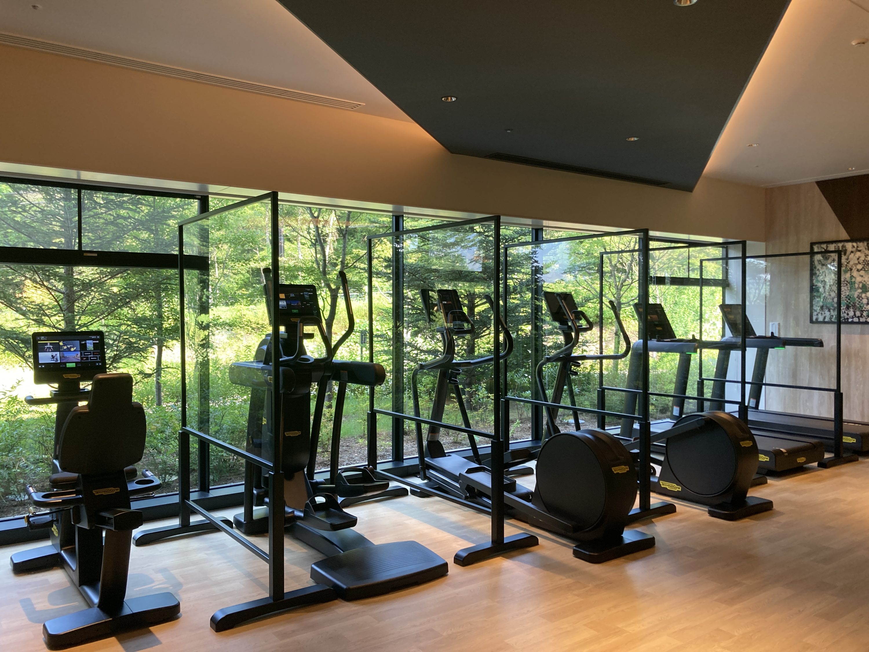 Fuji Speedway Hotel gym cardio machines