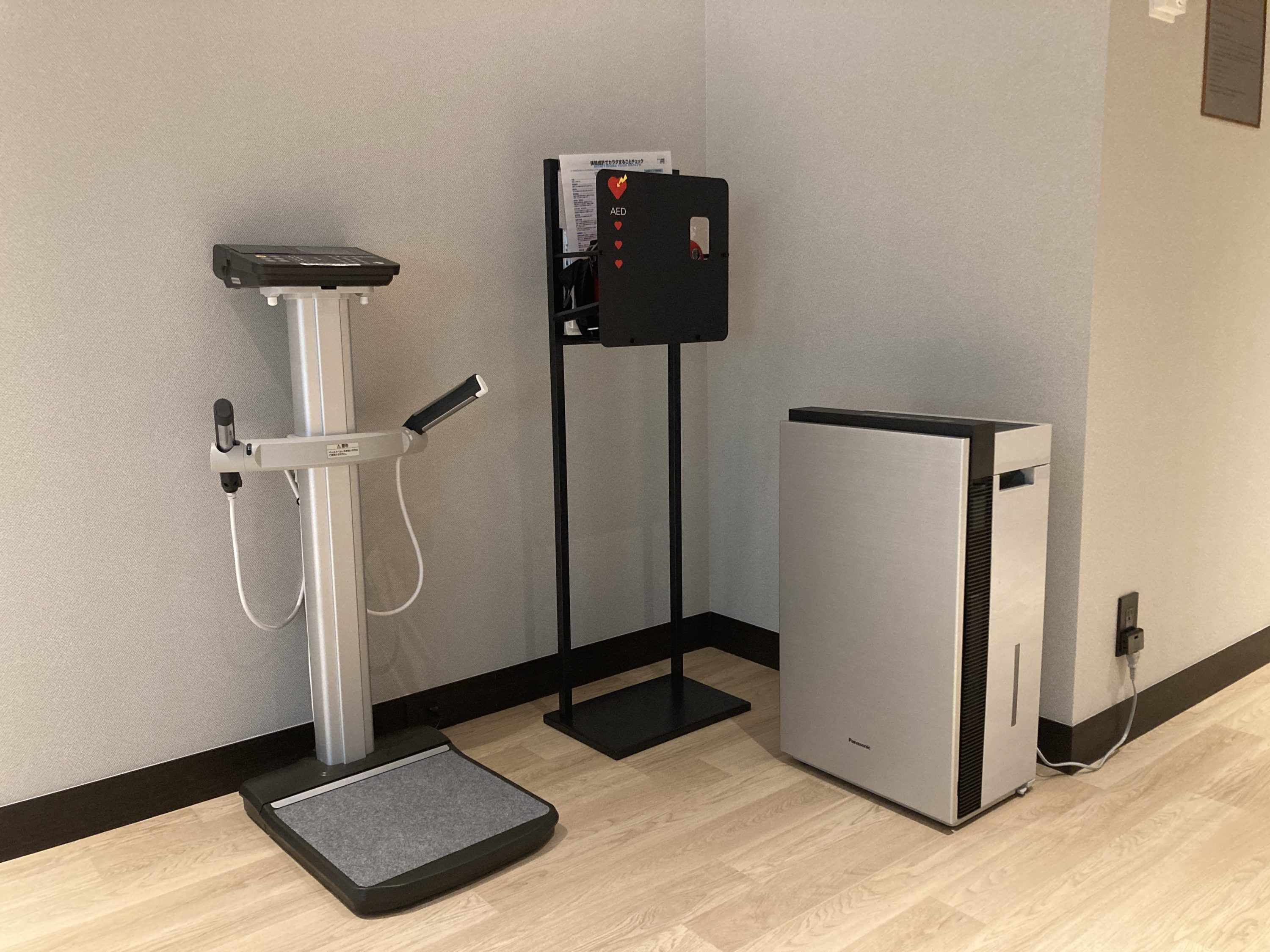 Fuji Speedway Hotel gym scale