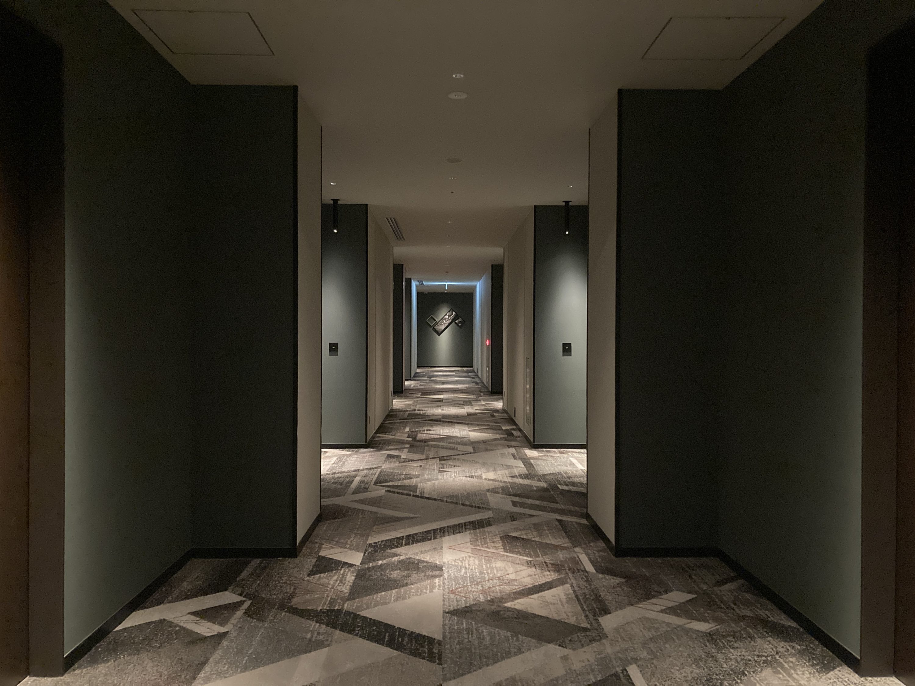 Fuji Speedway Hotel hallway sixth floor
