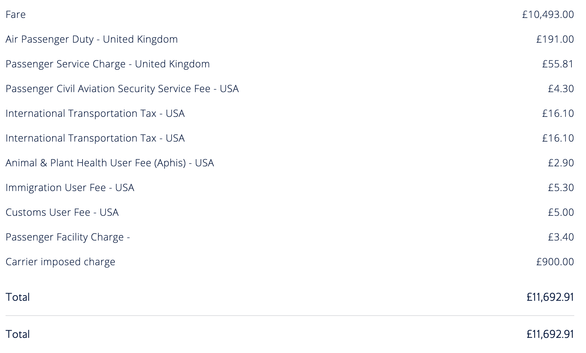 Fully flex fare Fully flex fare