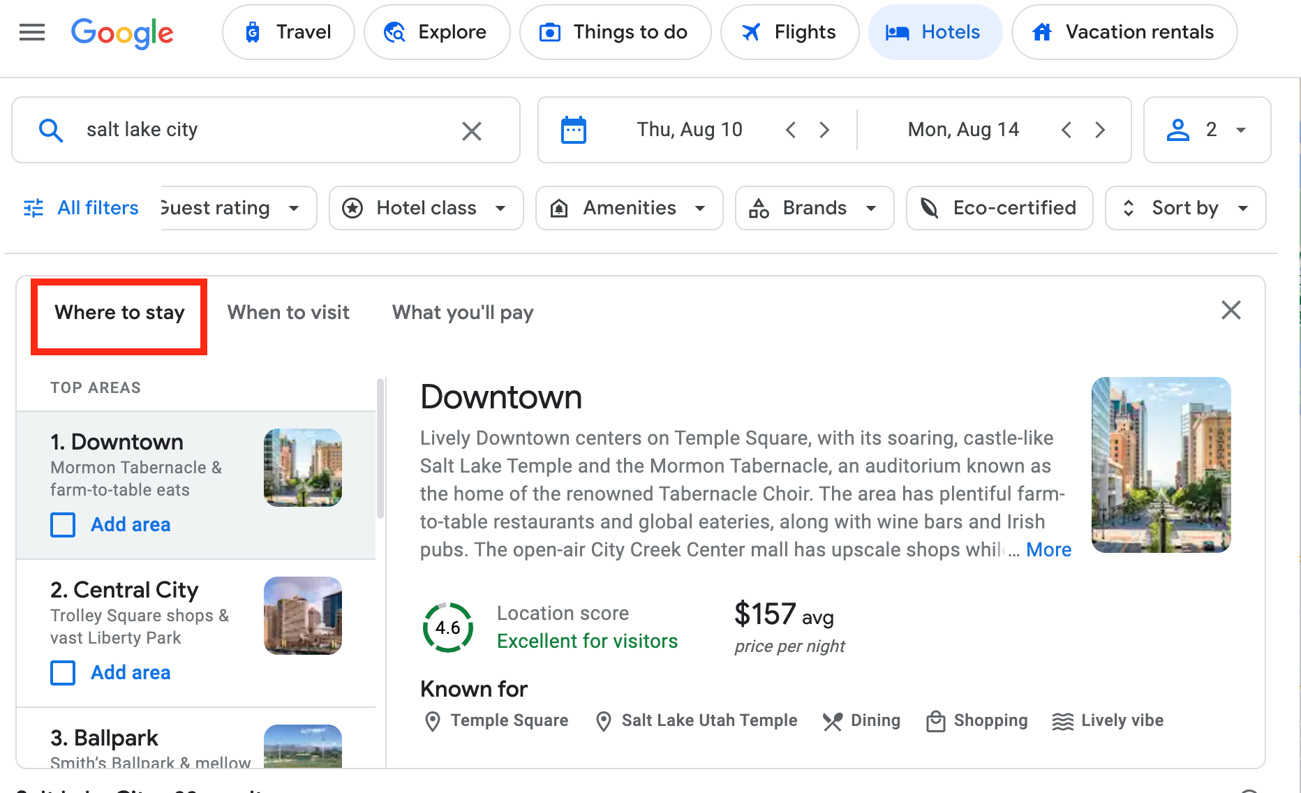 Google Hotels Where to Stay Google Hotels Where to Stay