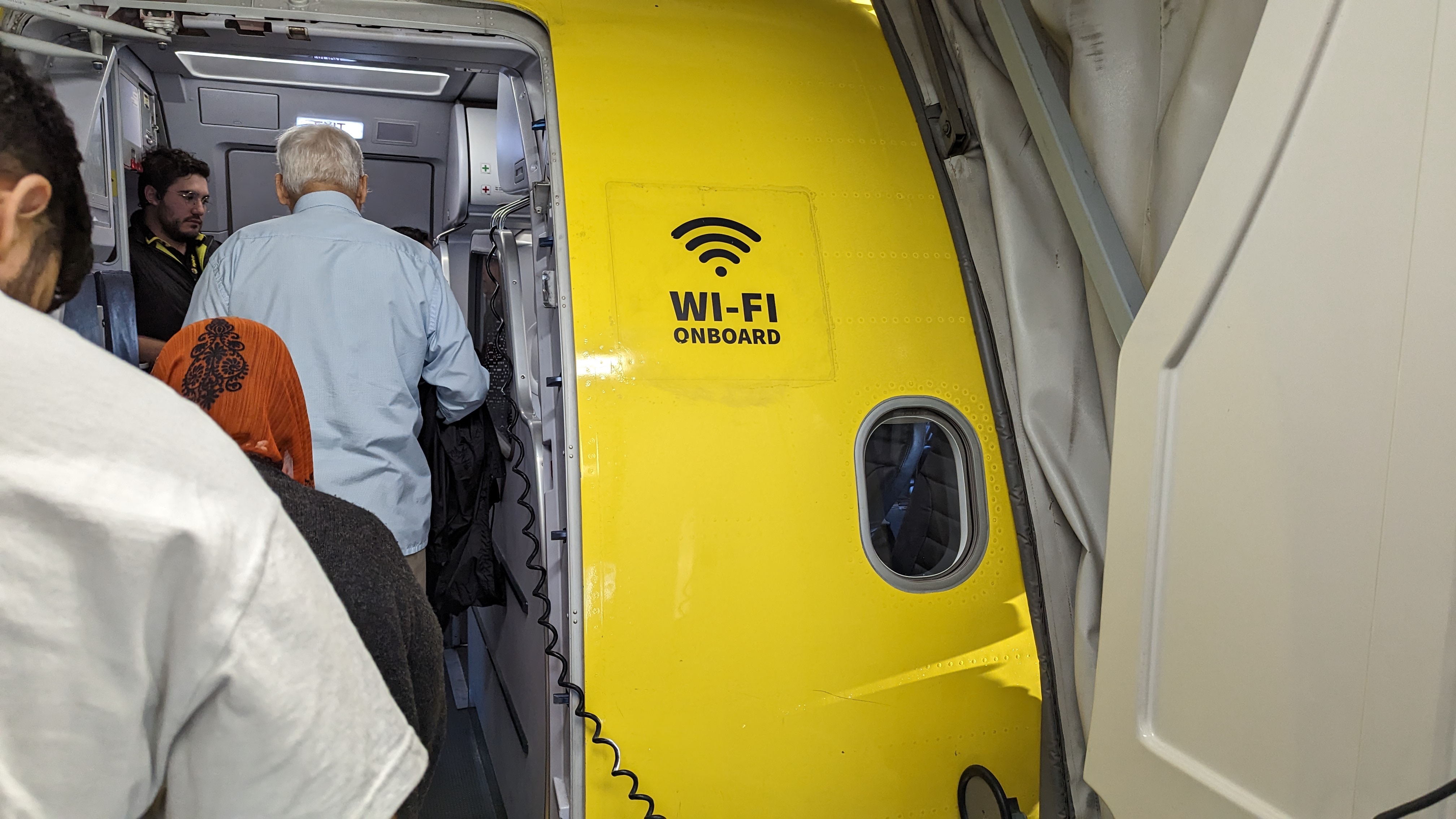 Harry Reid International Airport LAS Las Vegas boarding Spirit Airlines Wi Fi onboard Harry Reid International Airport LAS Las Vegas boarding Spirit Airlines Wi Fi onboard