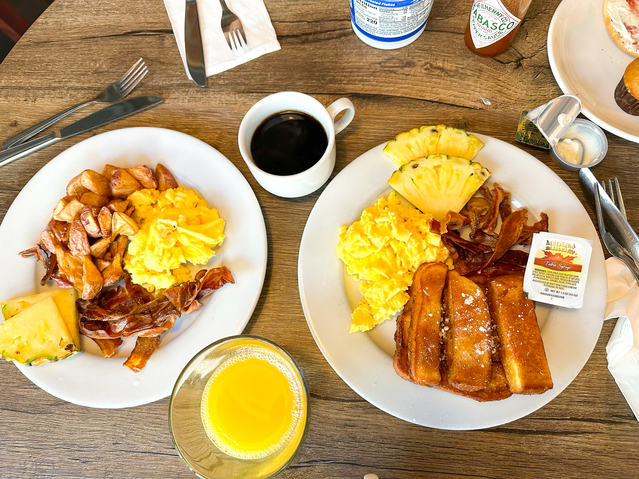 Hilton Garden Inn Waikiki Beach tk breakfast french toast