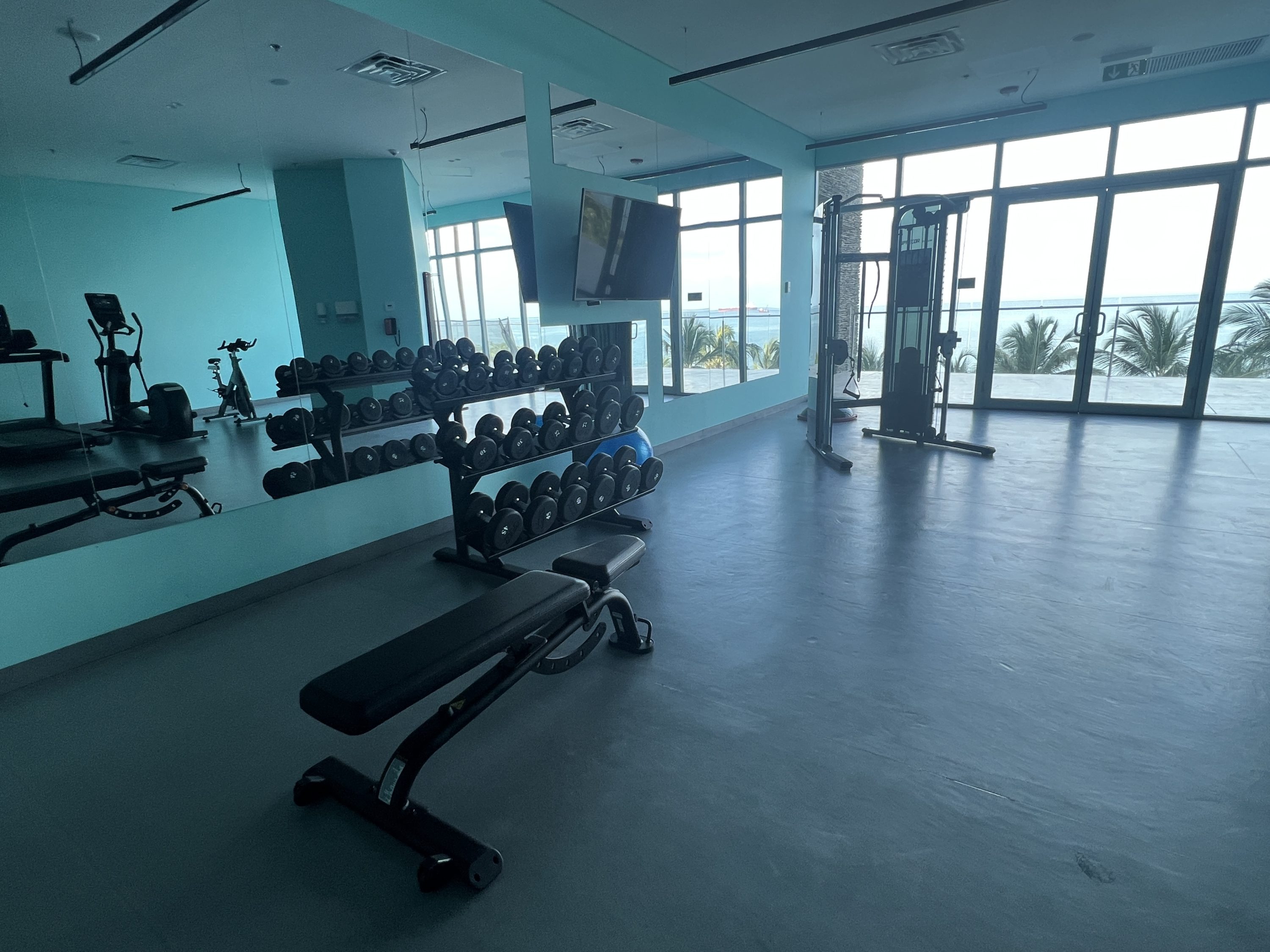 Hilton Santa Marta Fitness Center Dumbbells Hilton Santa Marta Fitness Center Dumbbells