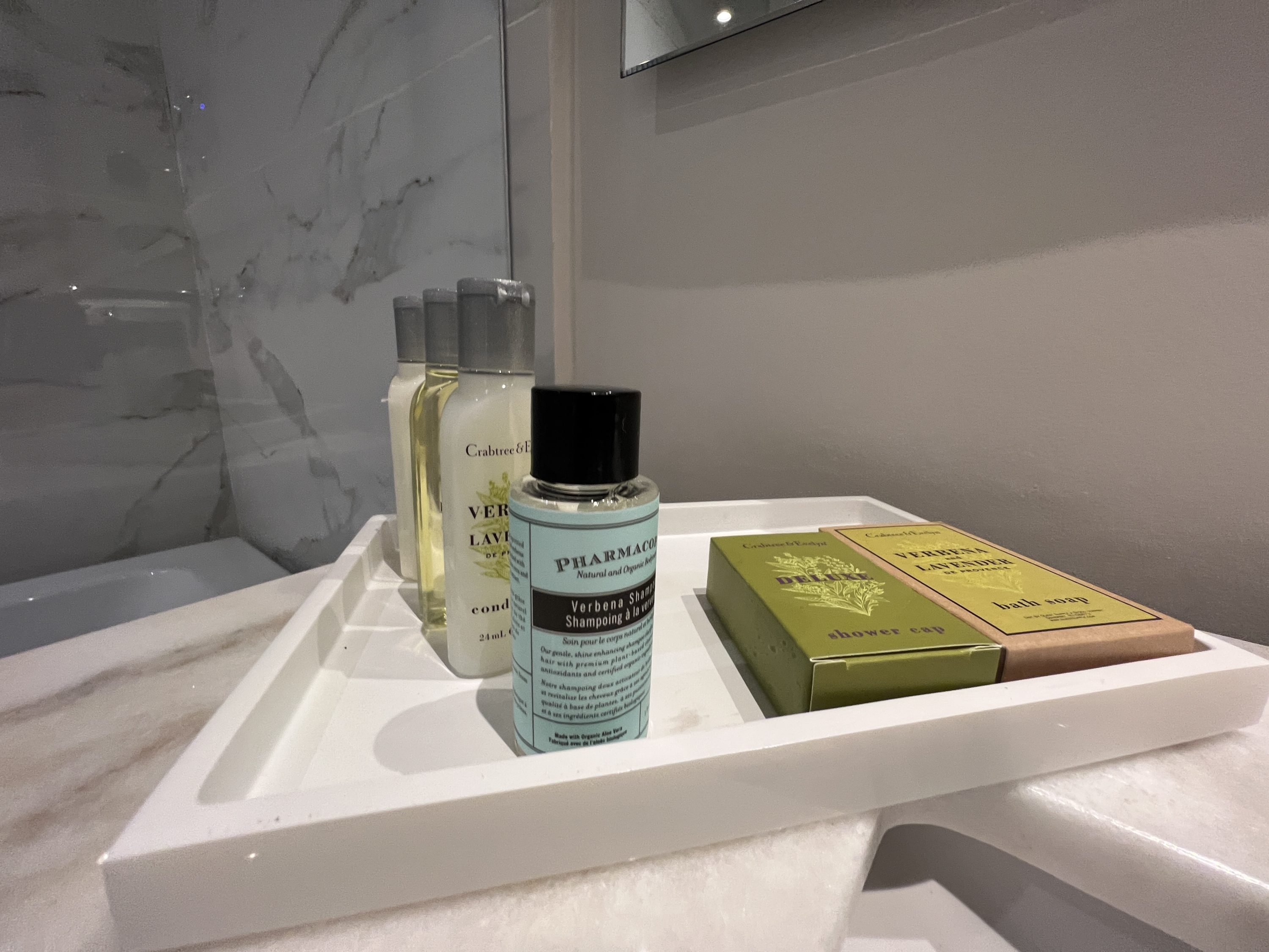 Hilton Santa Marta Junior Suite Bathroom toiletries Hilton Santa Marta Junior Suite Bathroom toiletries