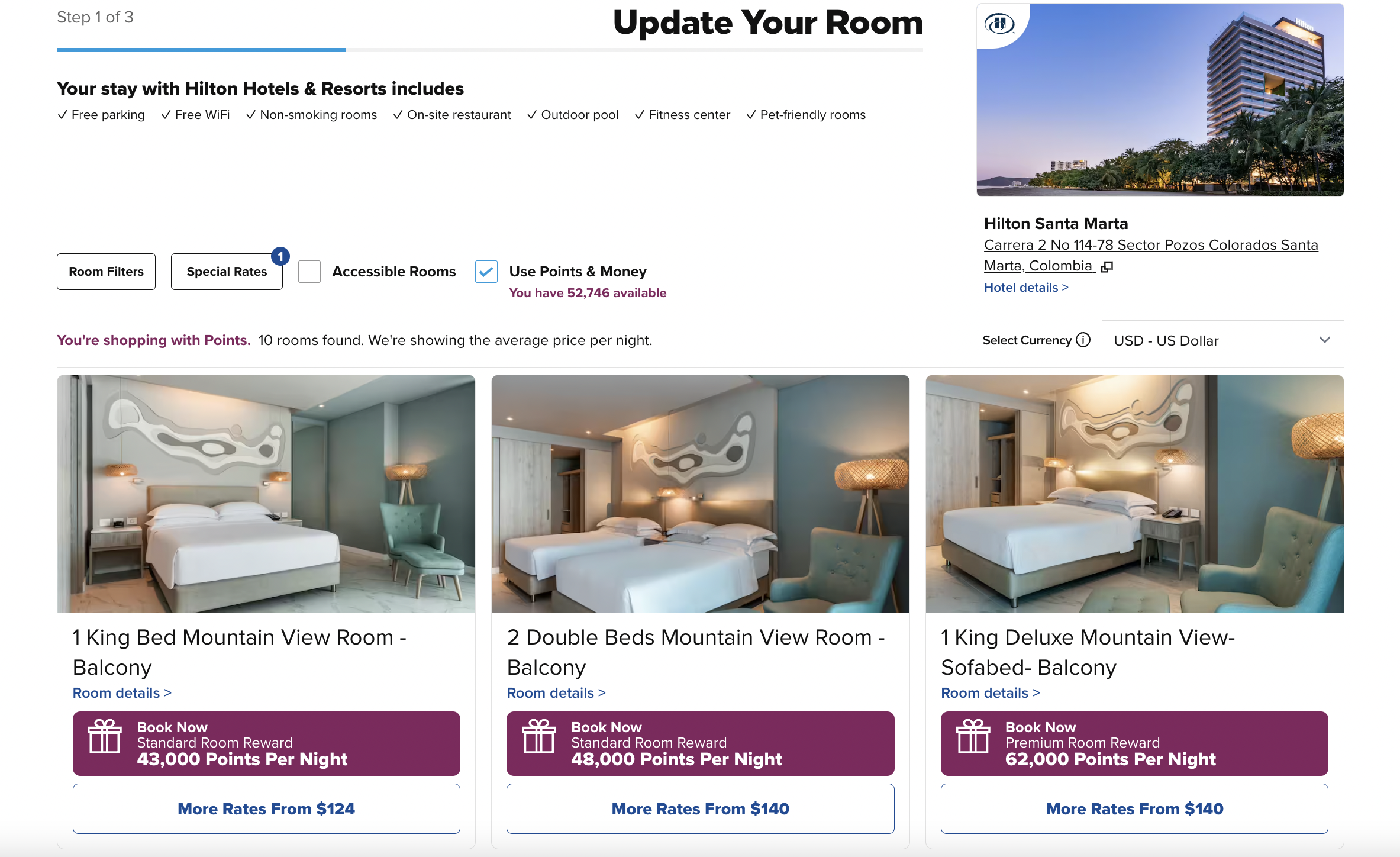 Hilton Santa Marta Points Pricing Hilton Santa Marta Points Pricing