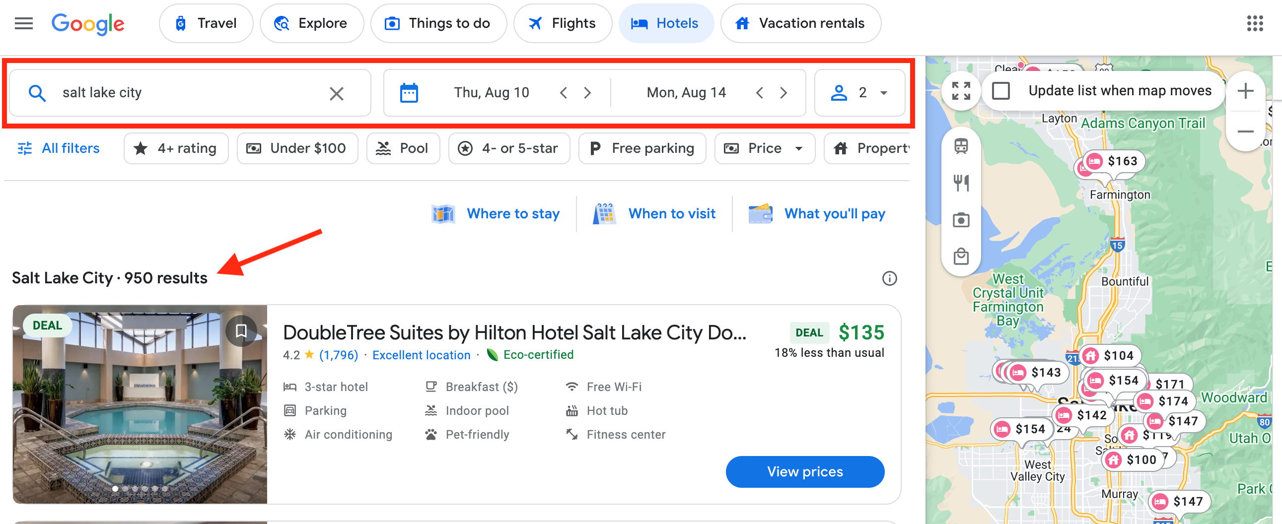 How to search for a hotel using Google Hotels How to search for a hotel using Google Hotels