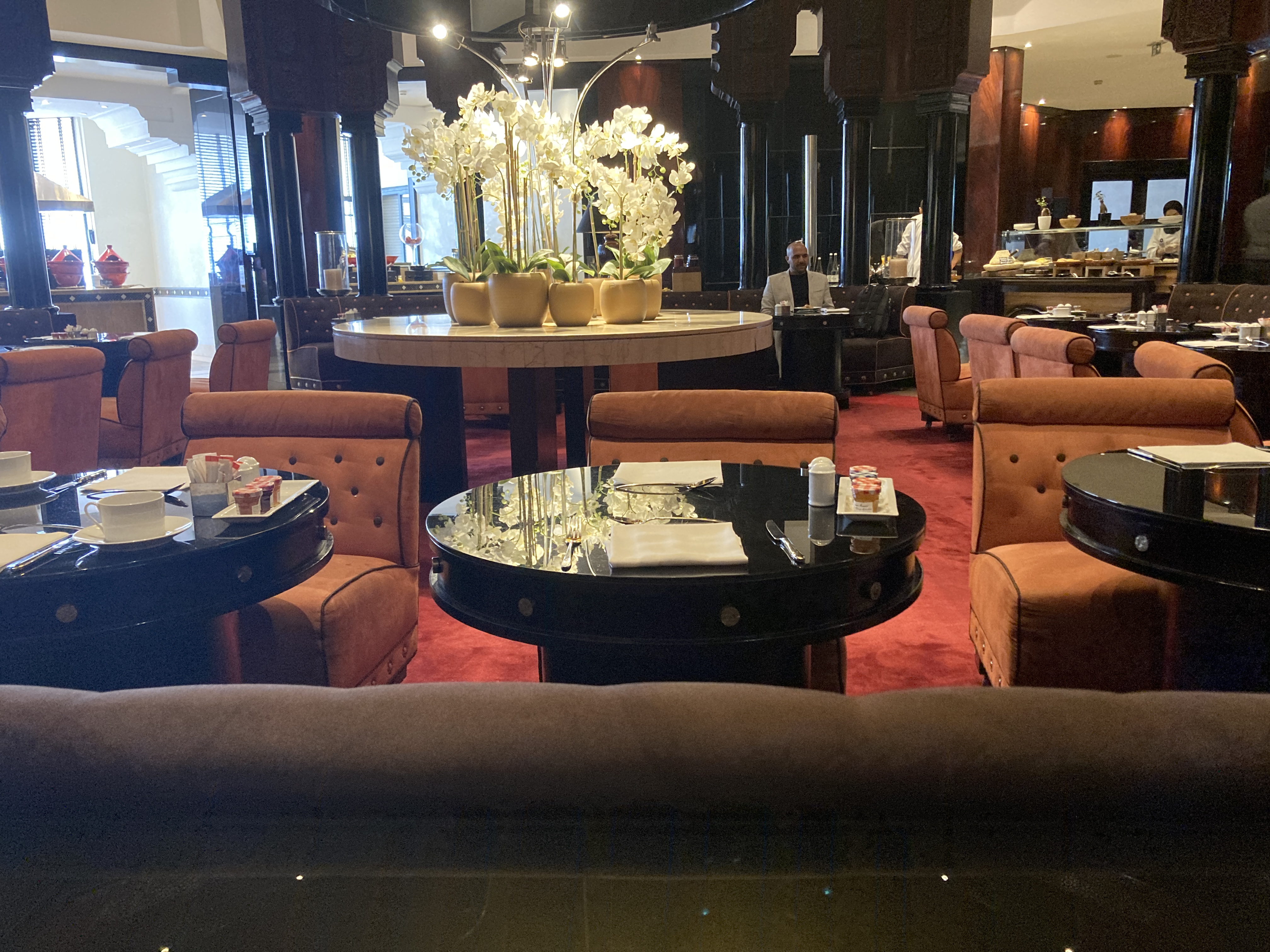 Hyatt Regency Casablanca Bissat restaurant seating Hyatt Regency Casablanca Bissat restaurant seating