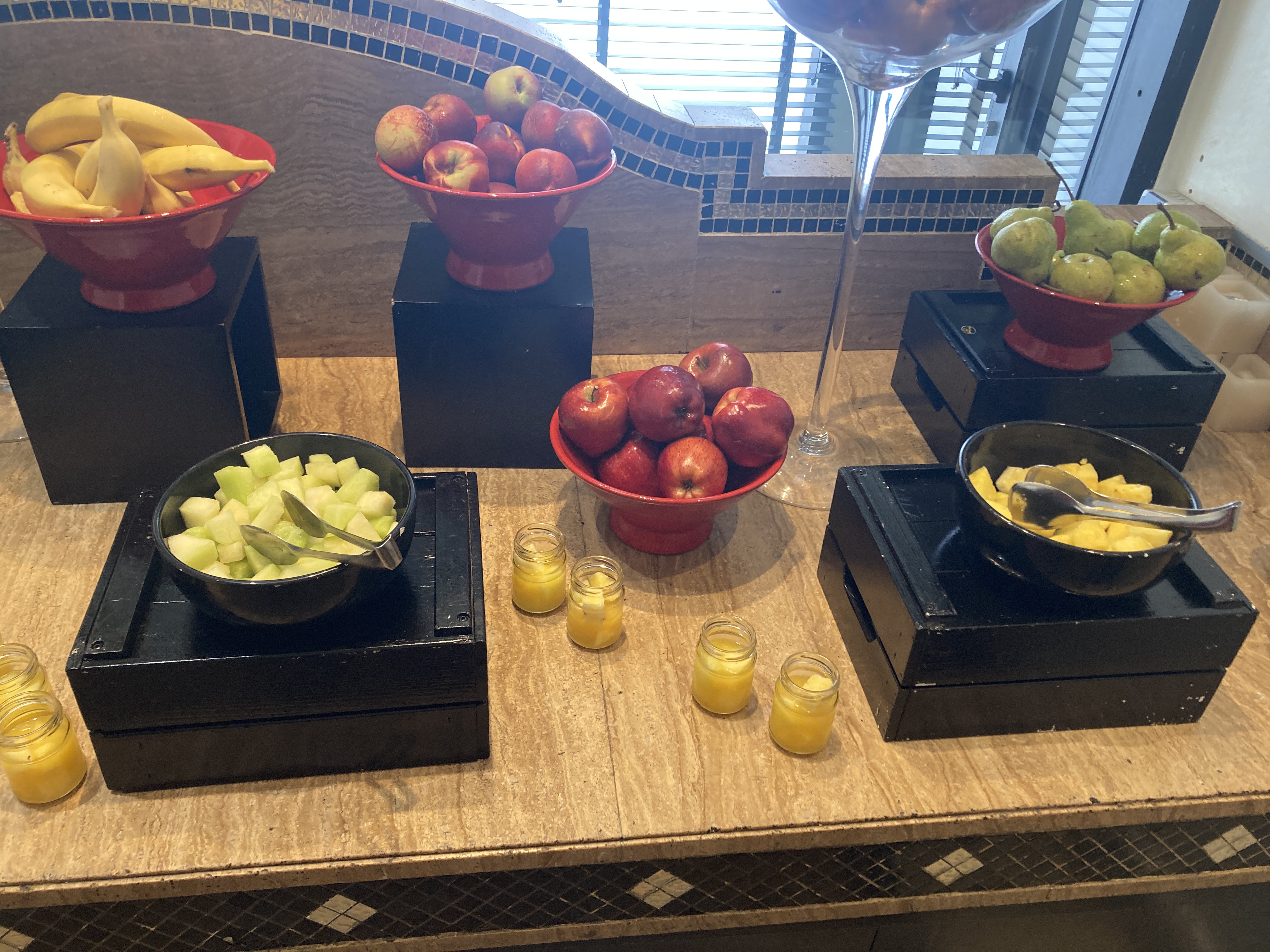 Hyatt Regency Casablanca breakfast fruits Hyatt Regency Casablanca breakfast fruits