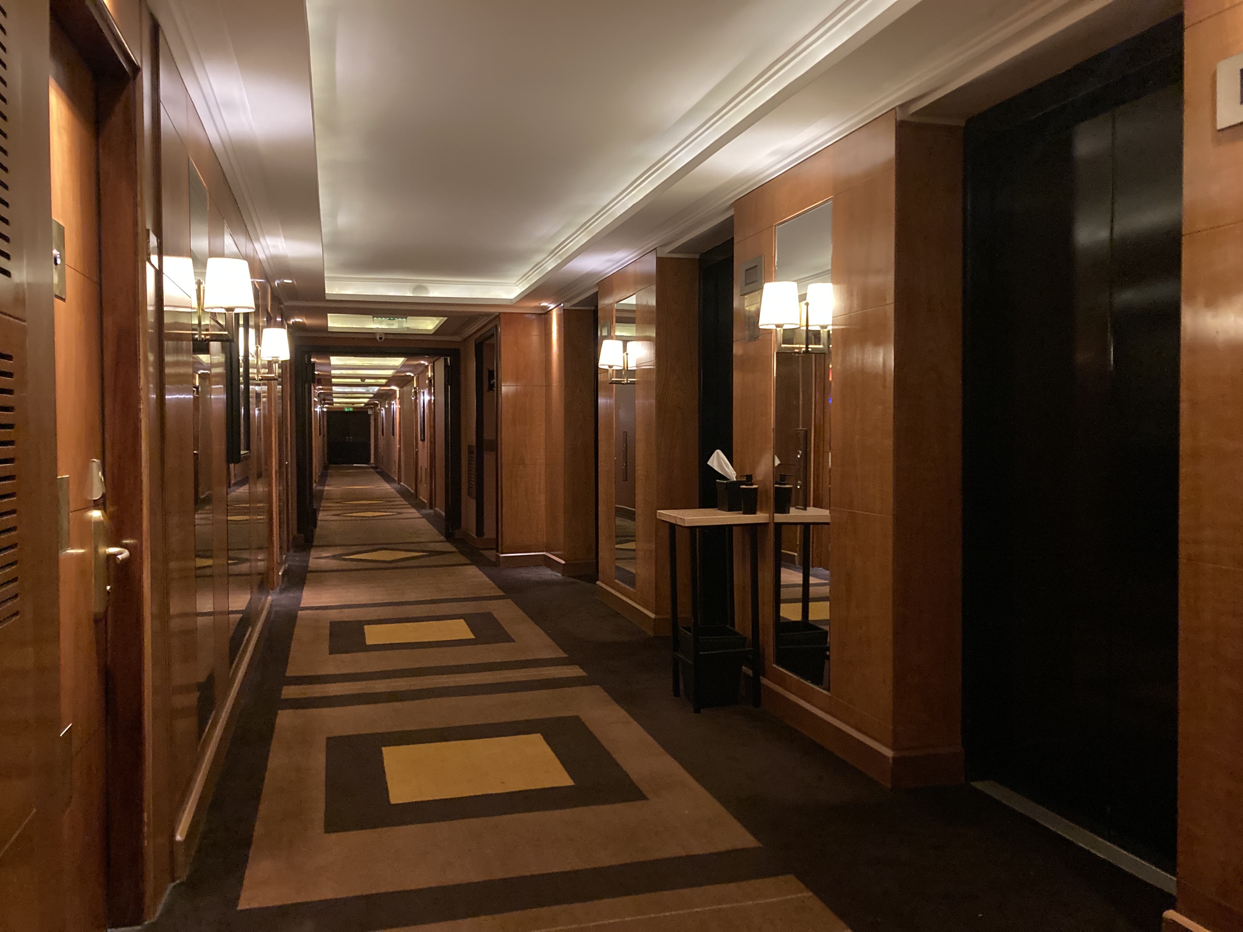Hyatt Regency Casablanca guest hallway Hyatt Regency Casablanca guest hallway