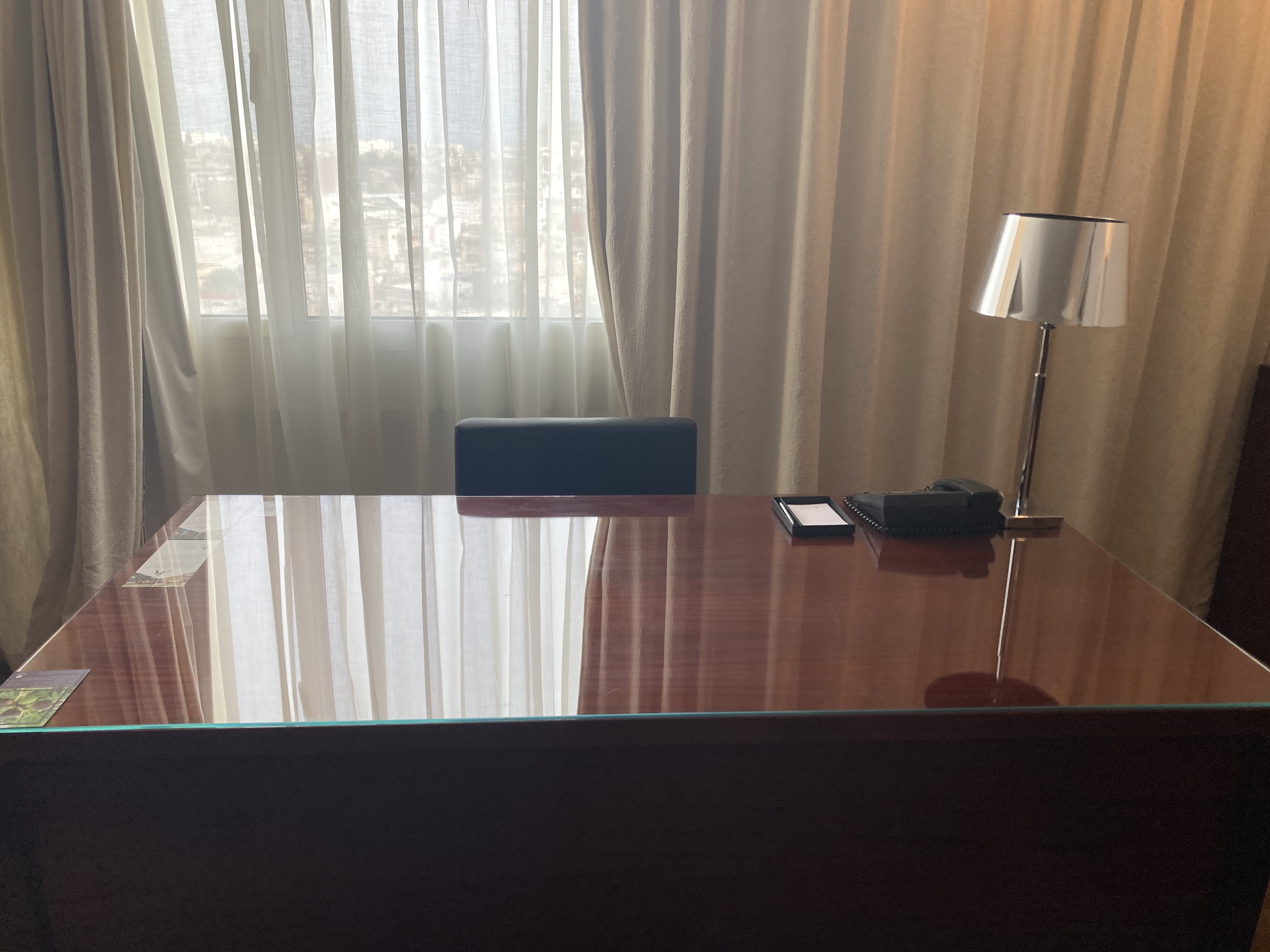 Hyatt Regency Casablanca junior suite desk Hyatt Regency Casablanca junior suite desk