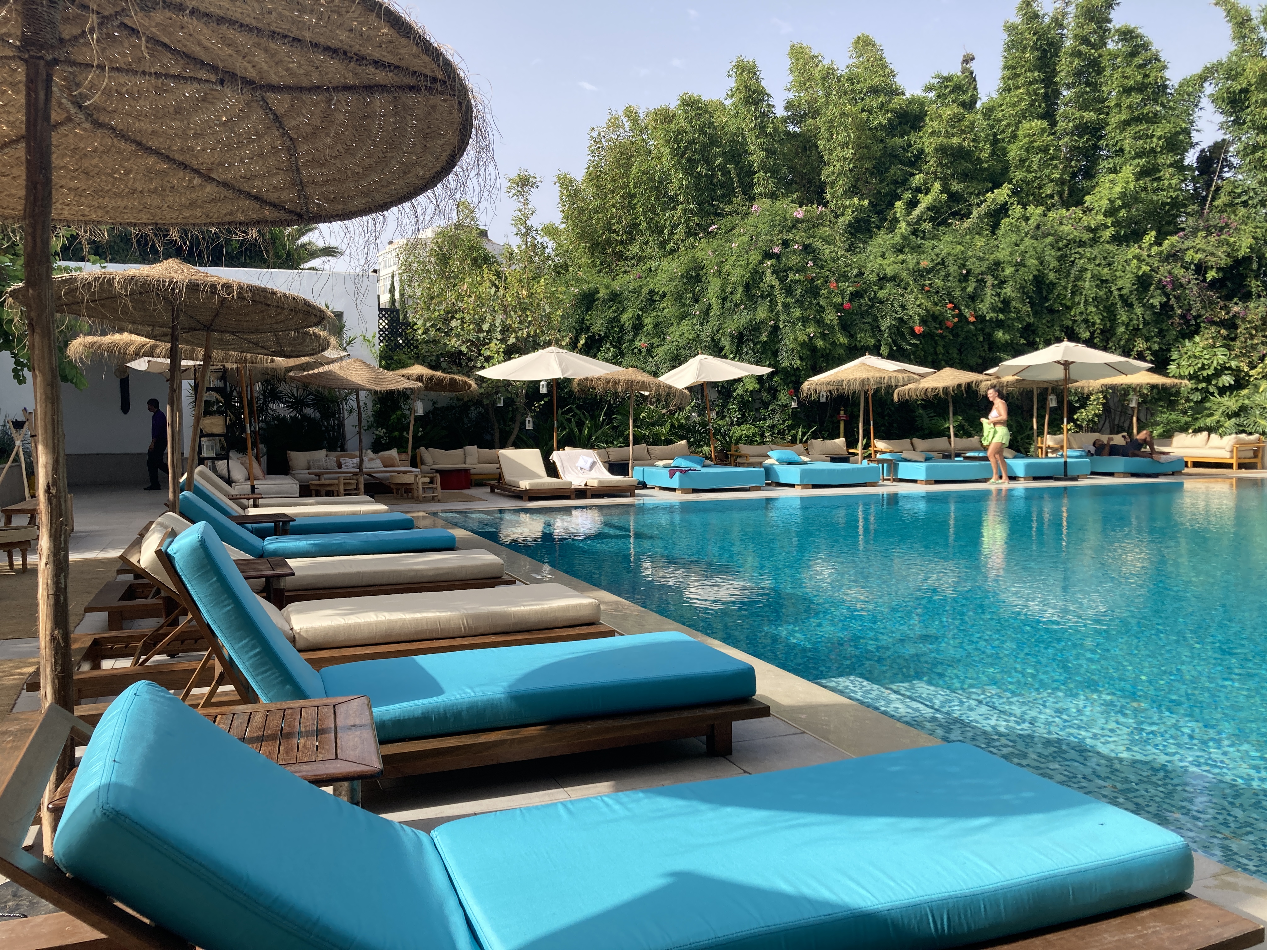 Hyatt Regency Casablanca pool lounge chairs Hyatt Regency Casablanca pool lounge chairs
