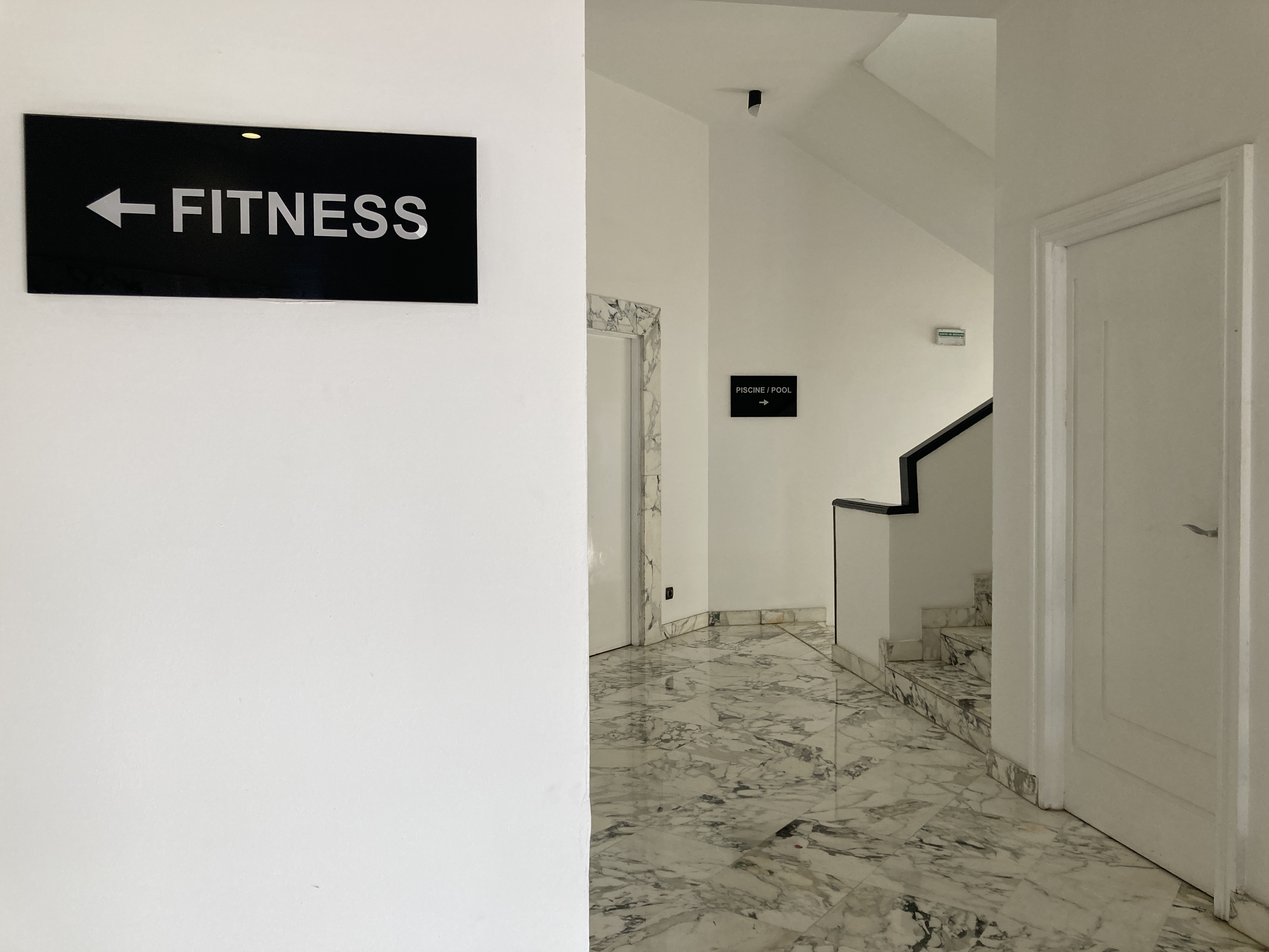Hyatt Regency Casablanca signs to gym pool Hyatt Regency Casablanca signs to gym pool