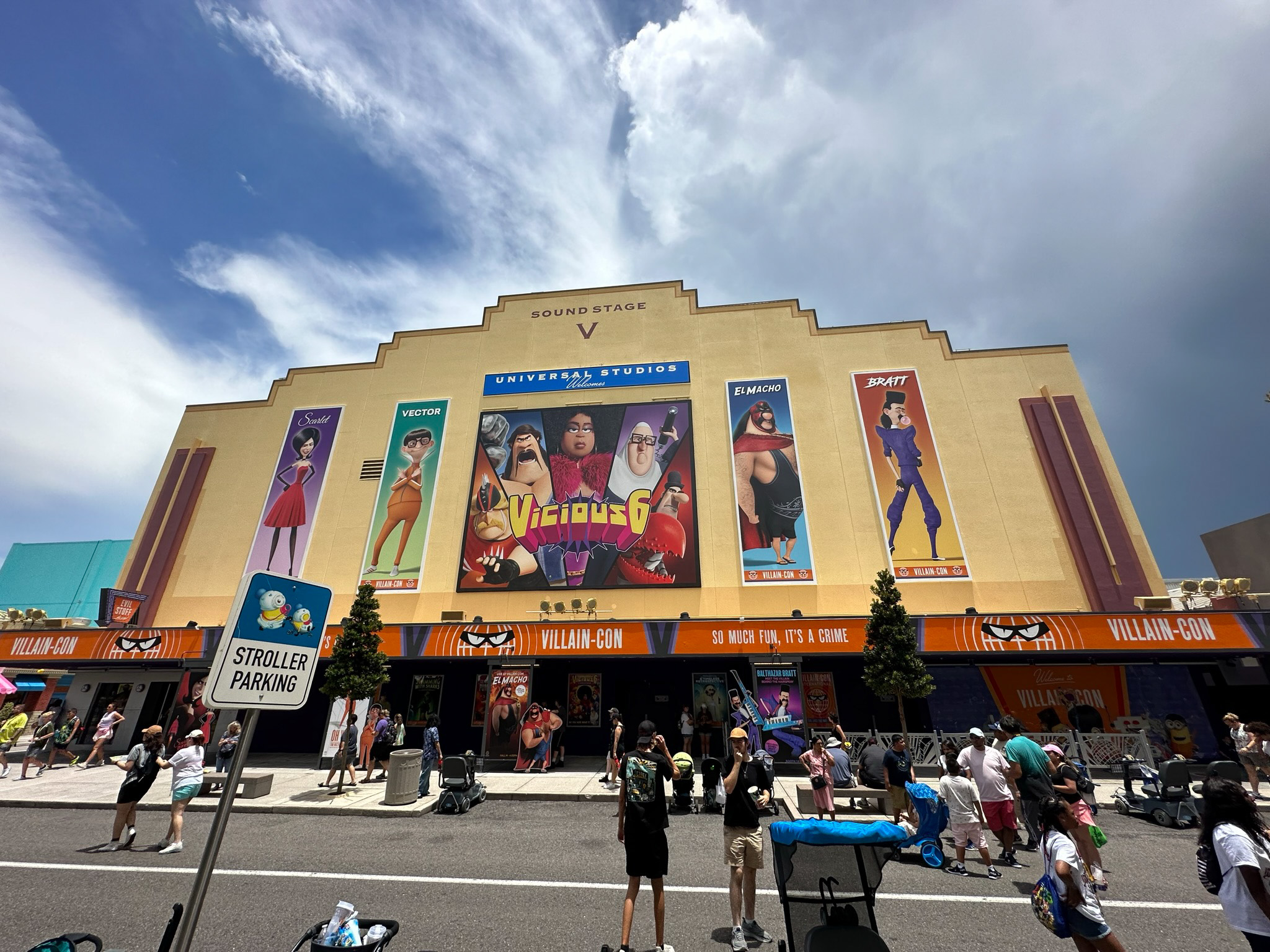 Illuminations Villain Con Minions Blast Universal Orlando facade