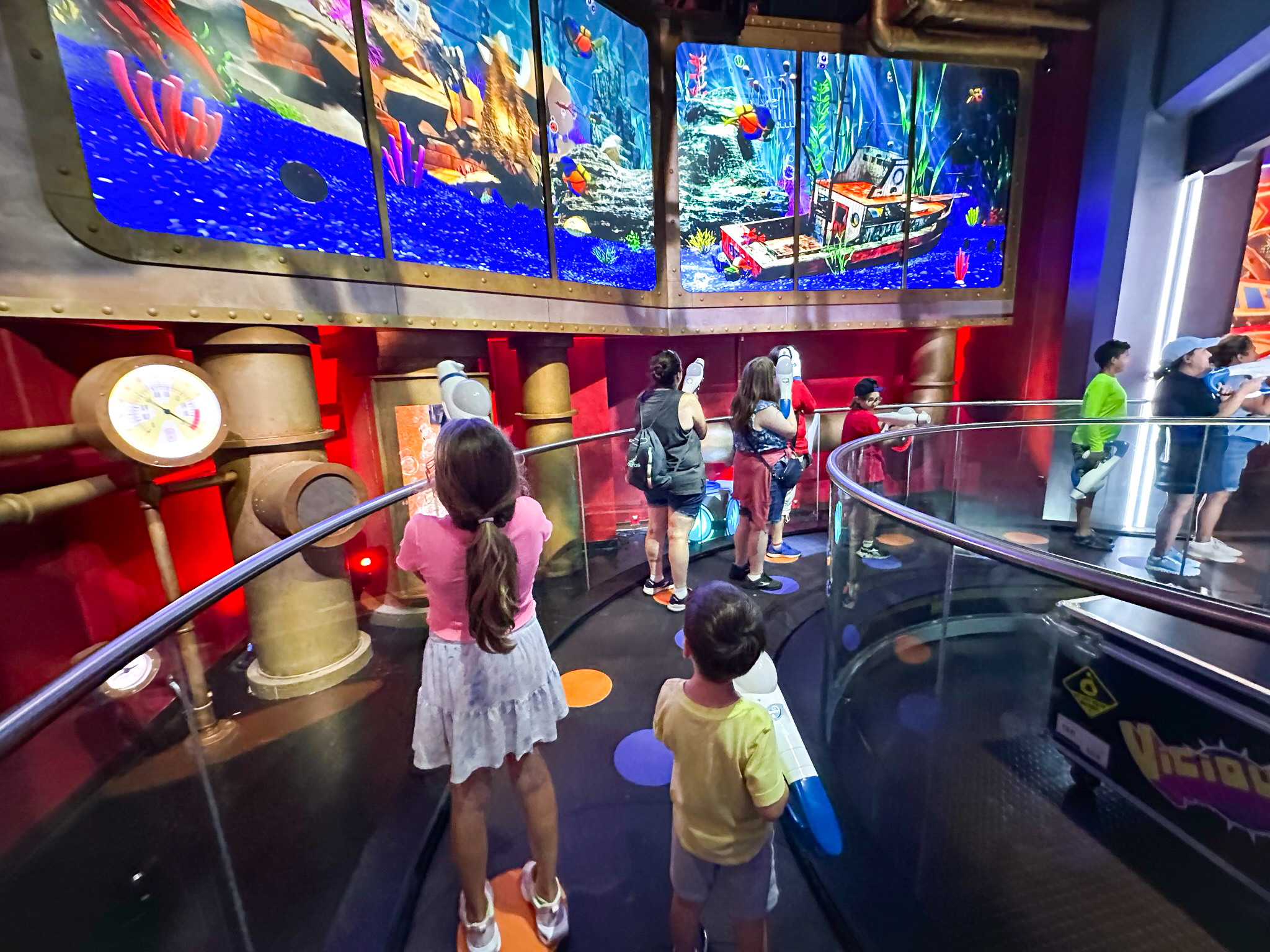 Illuminations Villain Con Minions Blast Universal Orlando walkway