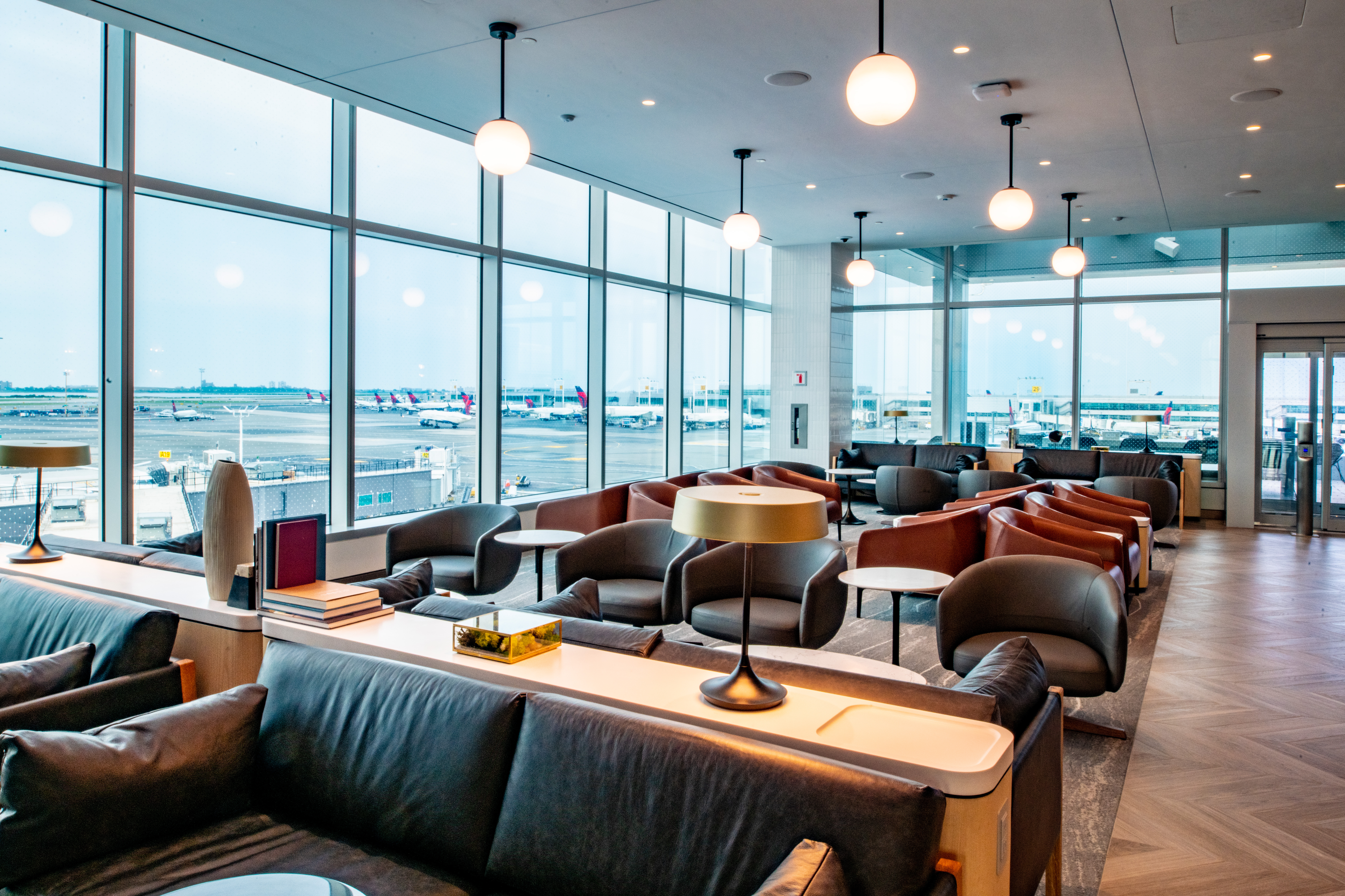 JFK Sky Club A Lounge Seating JFK Sky Club A Lounge Seating