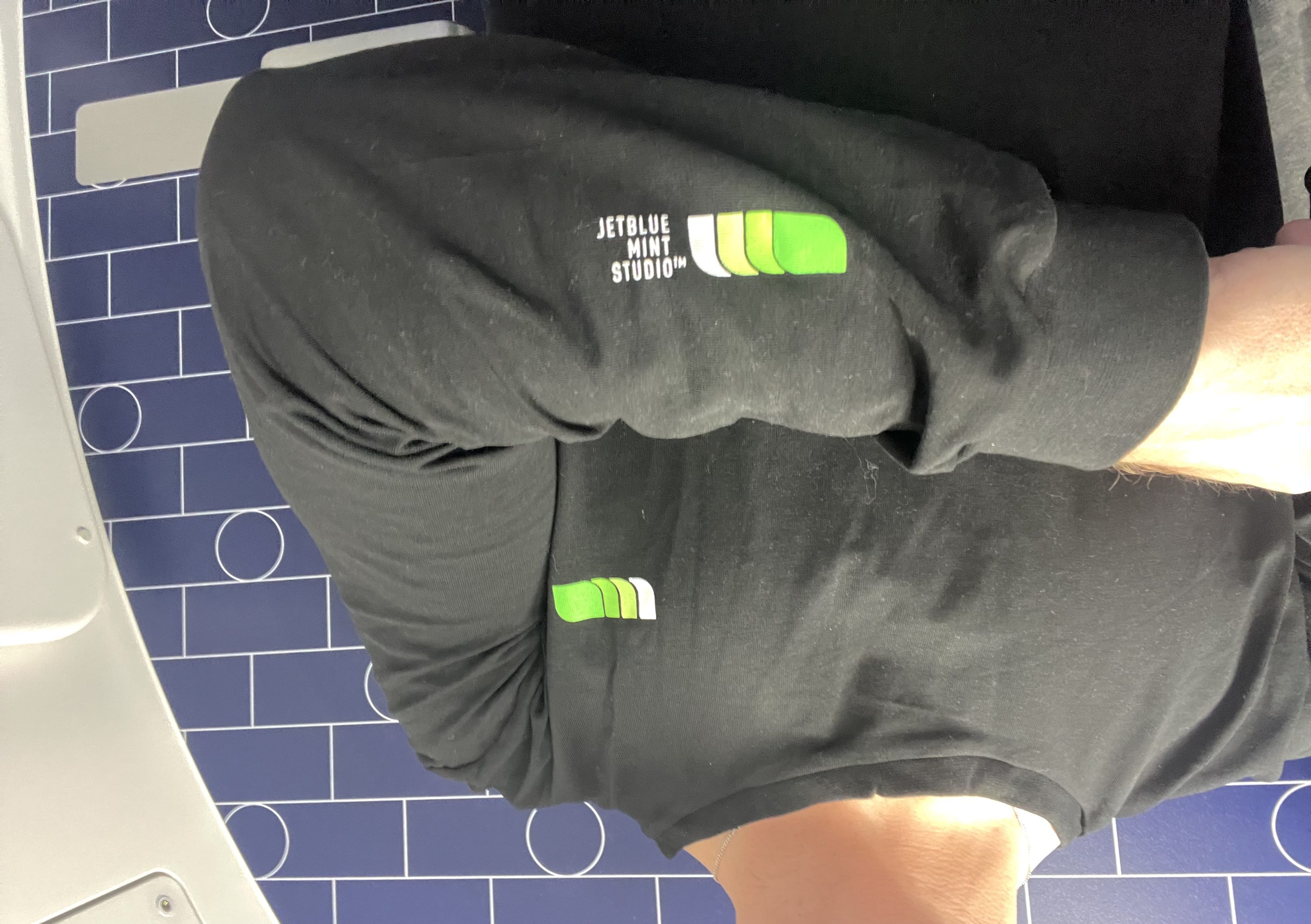 JetBlue Mint Studio Airbus A321LR amenity pajamas