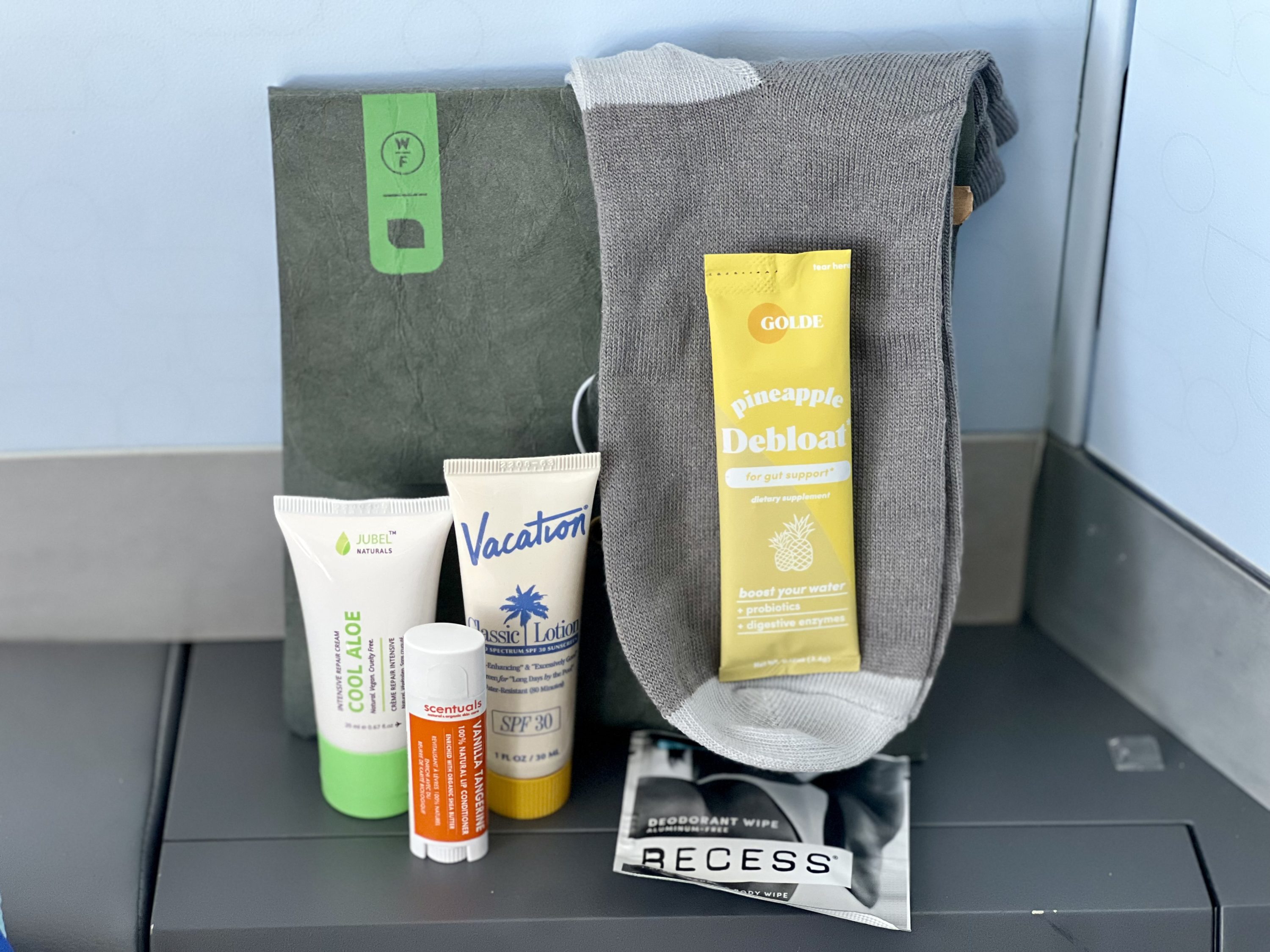 JetBlue Mint Studio Airbus A321LR amenity request contents