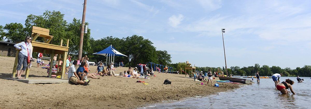 Lake Nokomis Beach