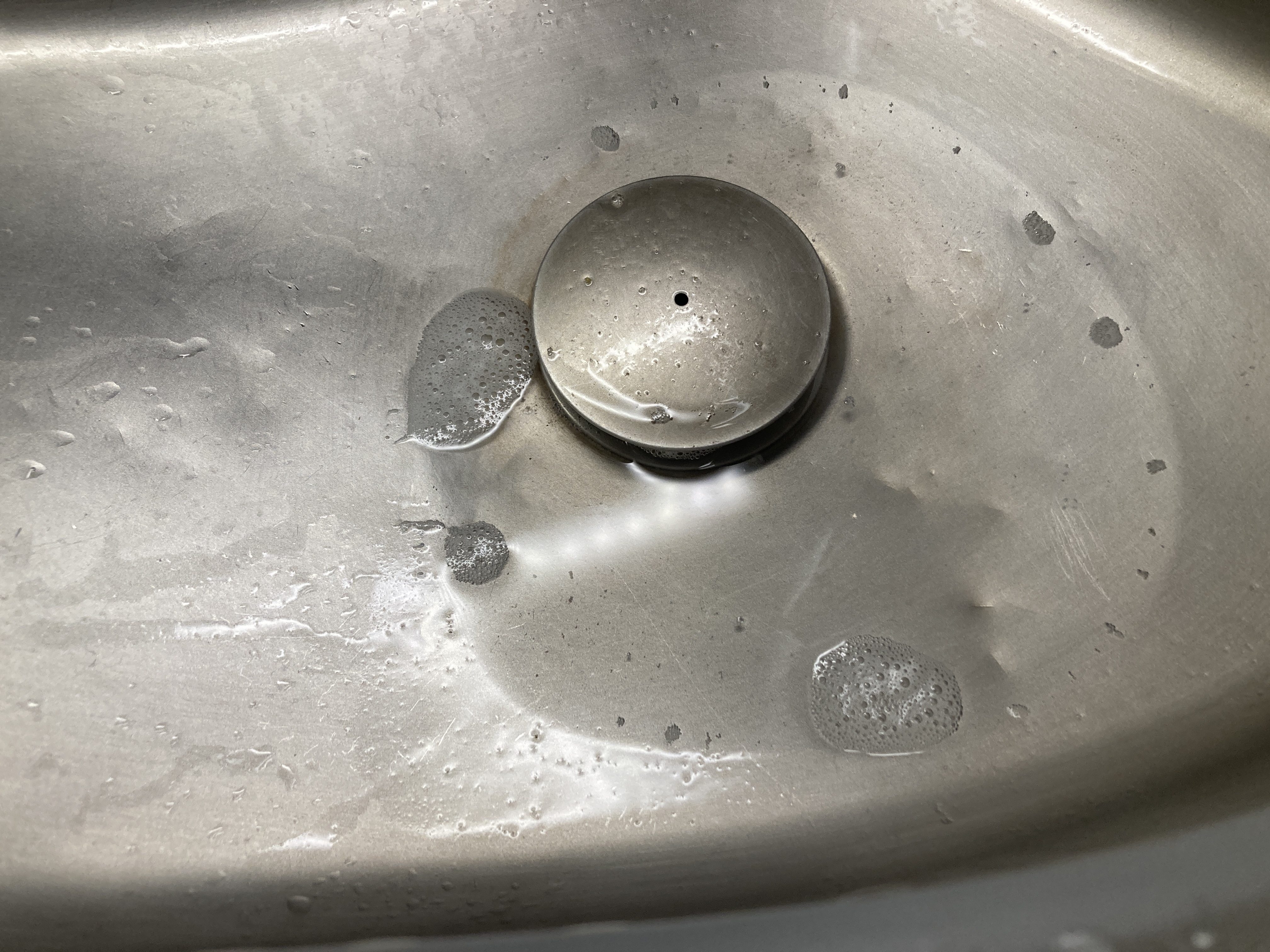 Royal Air Maroc Boeing 737 MAX 8 business class LHR CMN bathroom sink with water Royal Air Maroc Boeing 737 MAX 8 business class LHR CMN bathroom sink with water