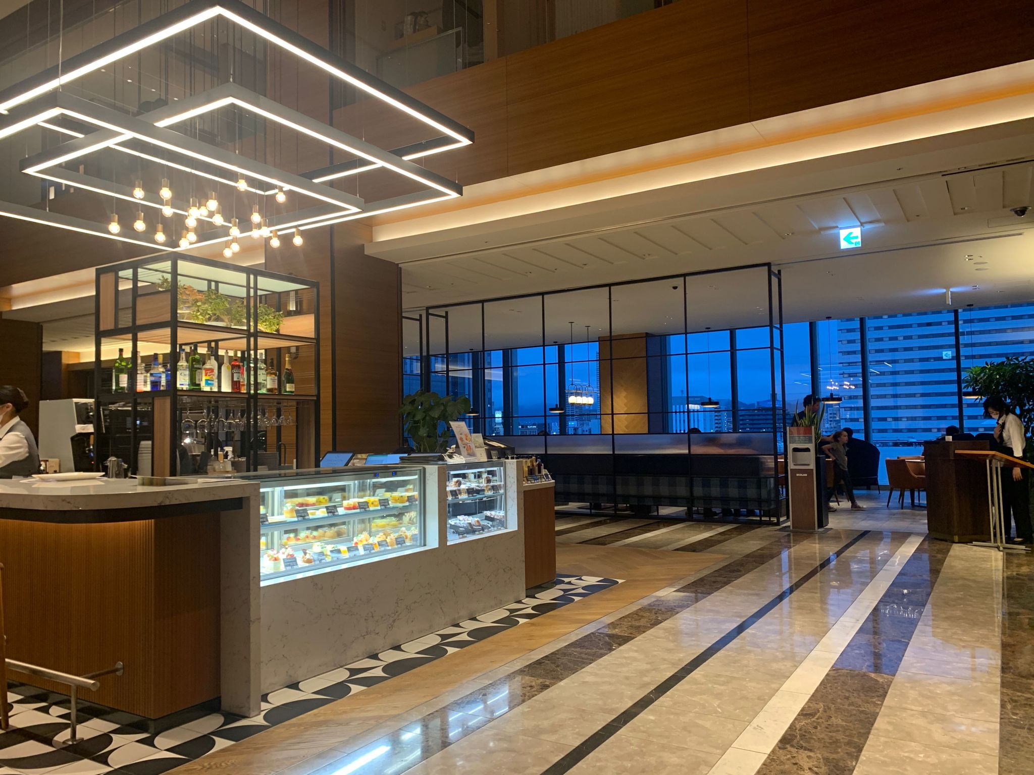 Sheraton Grand Hiroshima lobby bar Sheraton Grand Hiroshima lobby bar