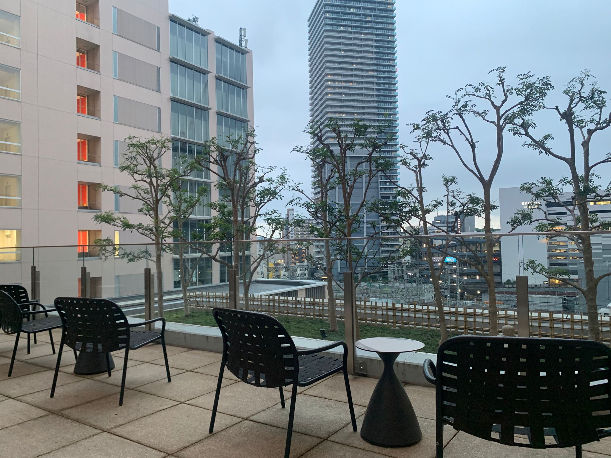 Sheraton Grand Hiroshima lobby terrace Sheraton Grand Hiroshima lobby terrace