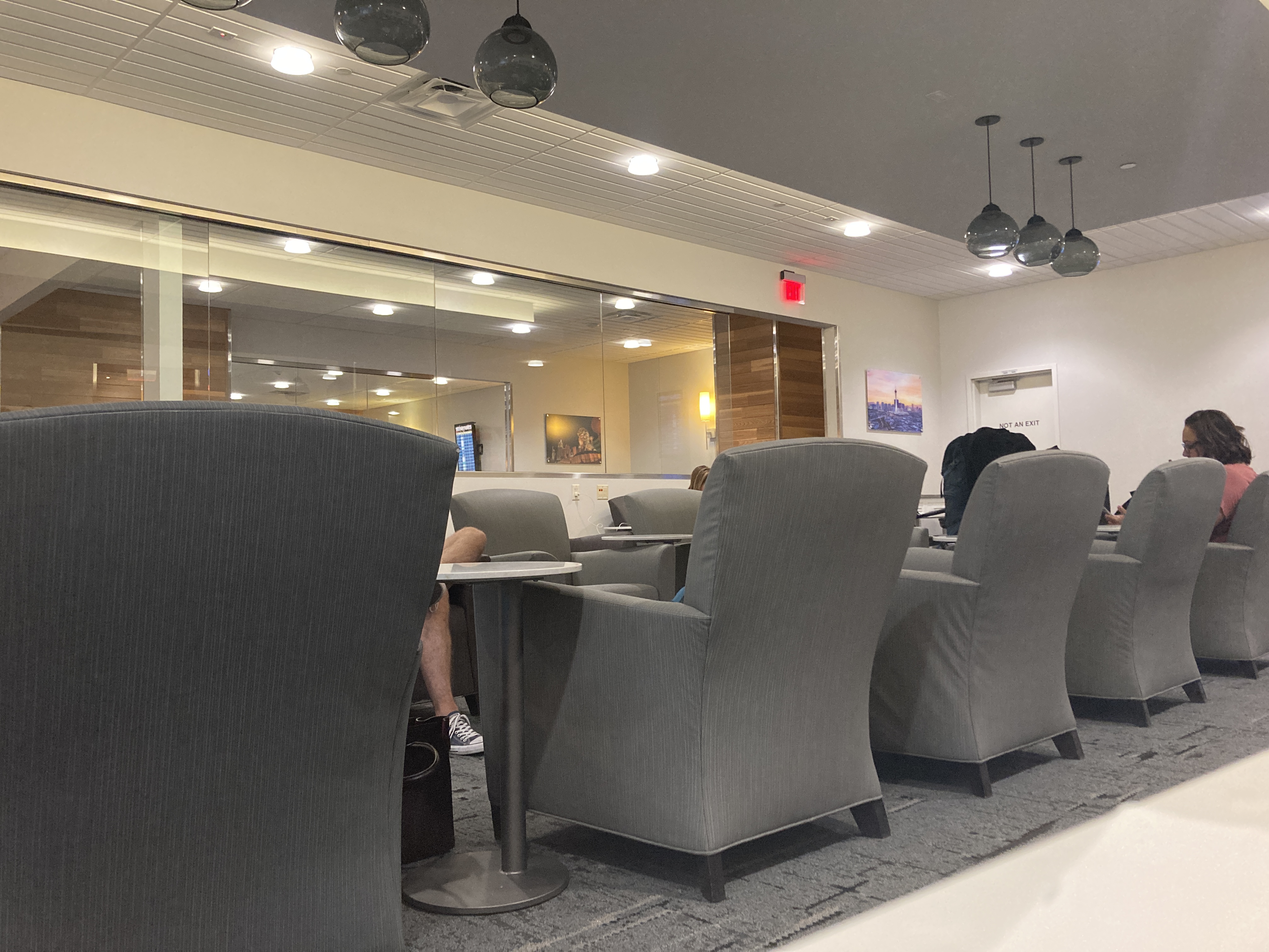 The Club LAS lounge seating