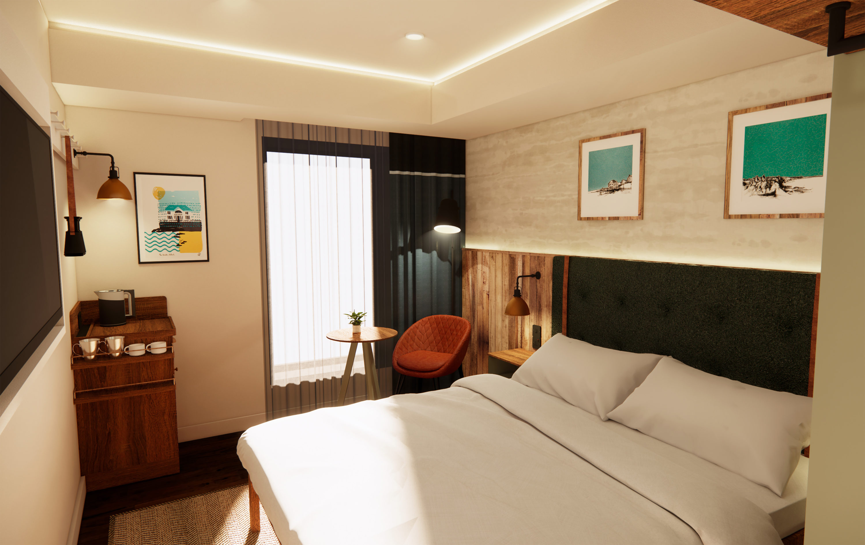 The Marcus Hotel Portrush Tapestry Collection by Hilton Guest Room The Marcus Hotel Portrush Tapestry Collection by Hilton Guest Room
