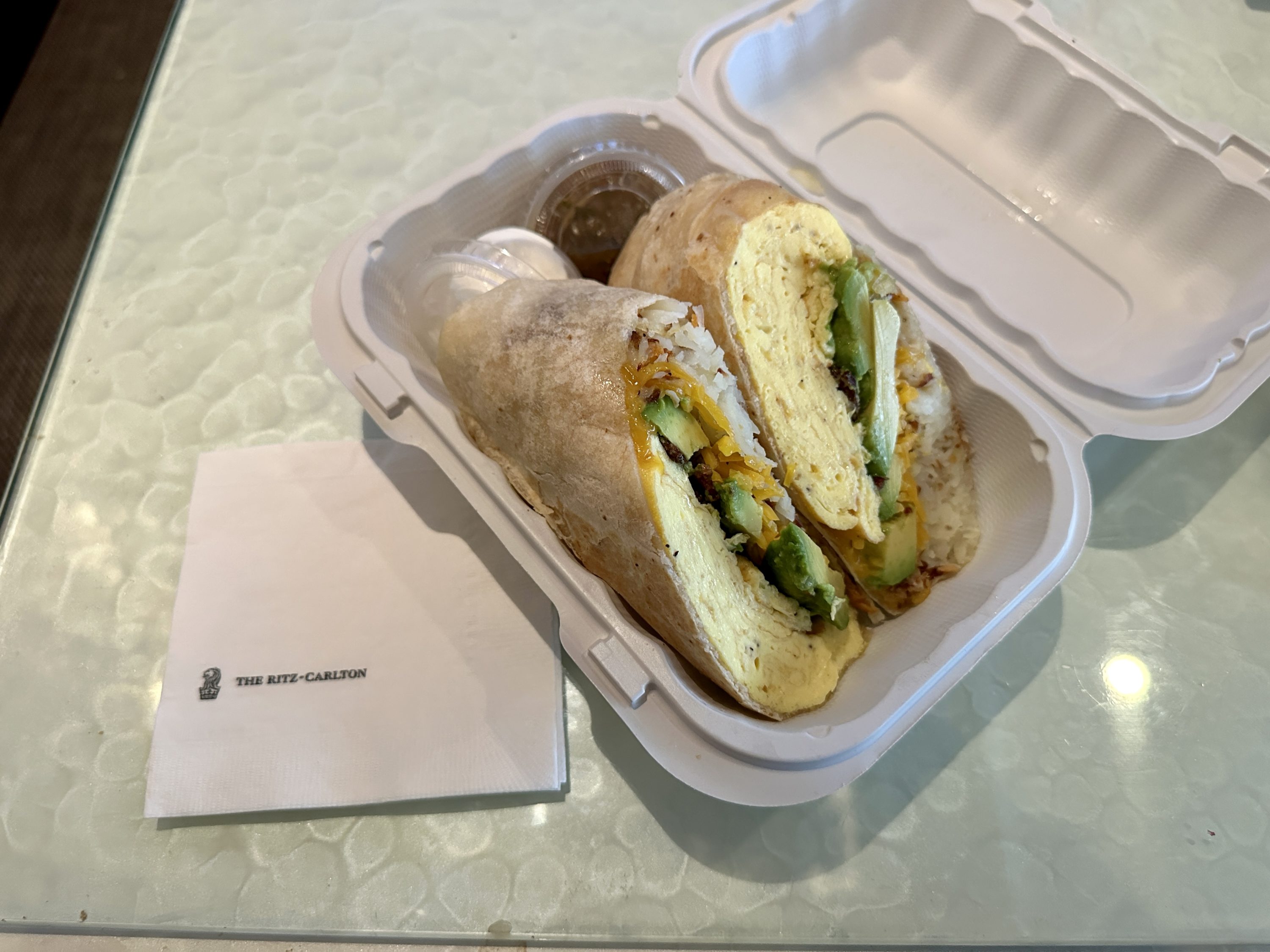 The Ritz Carlton Laguna Niguel Breakfast Burrito The Ritz Carlton Laguna Niguel Breakfast Burrito