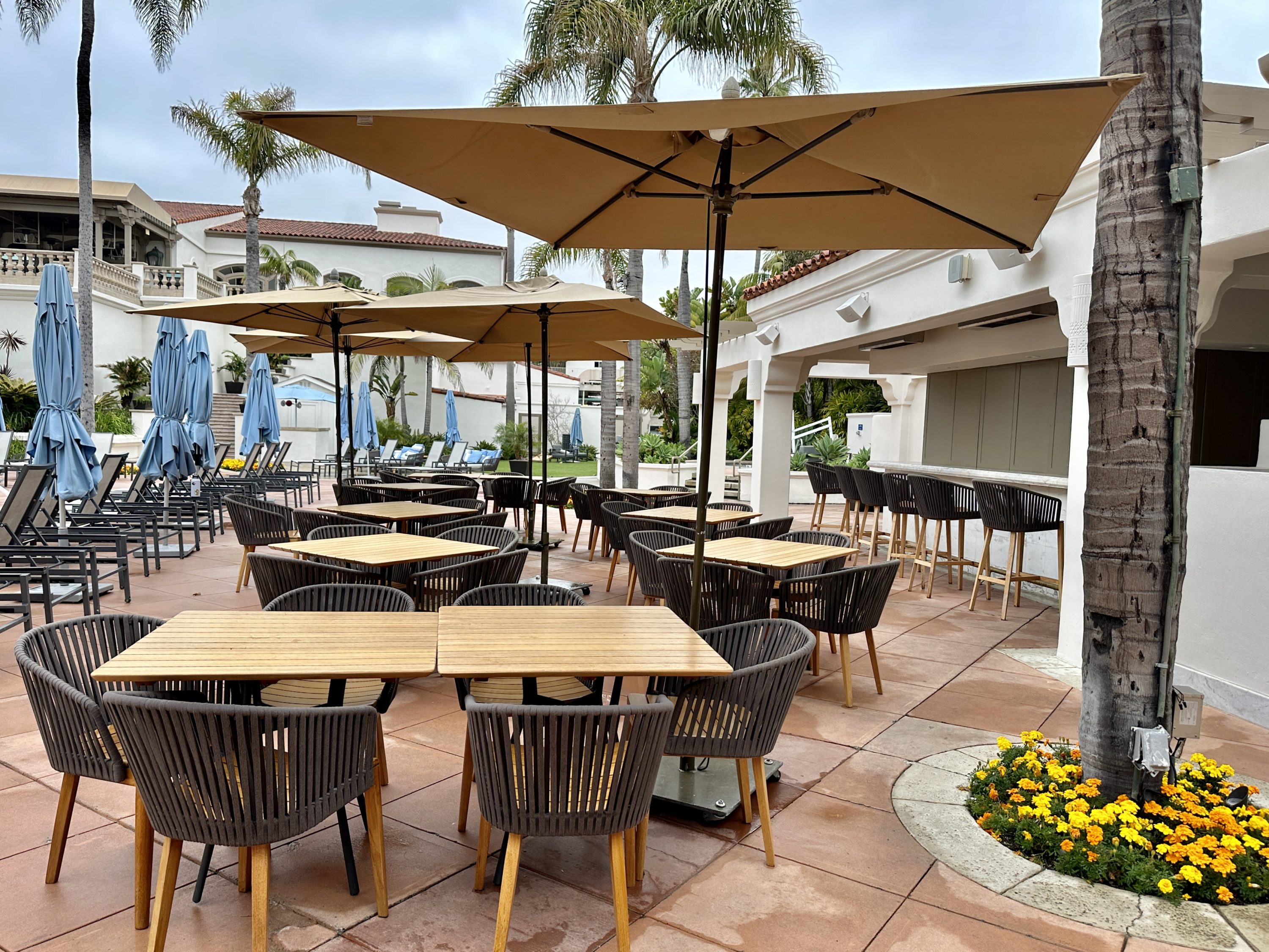 The Ritz Carlton Laguna Niguel Dana Pool Cafe Seating The Ritz Carlton Laguna Niguel Dana Pool Cafe Seating