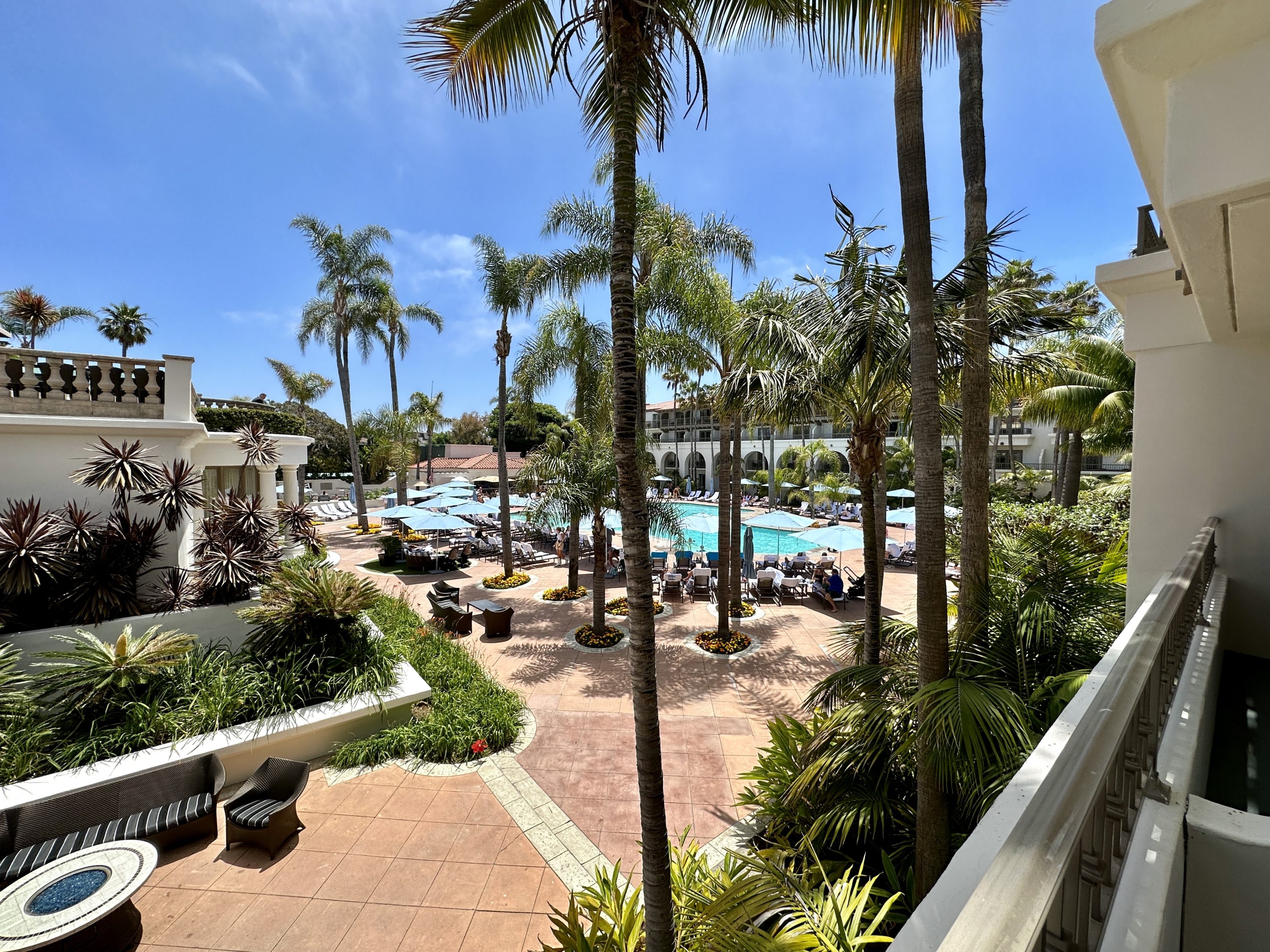 The Ritz Carlton Laguna Niguel Dana Pool Deck View From Room The Ritz Carlton Laguna Niguel Dana Pool Deck View From Room