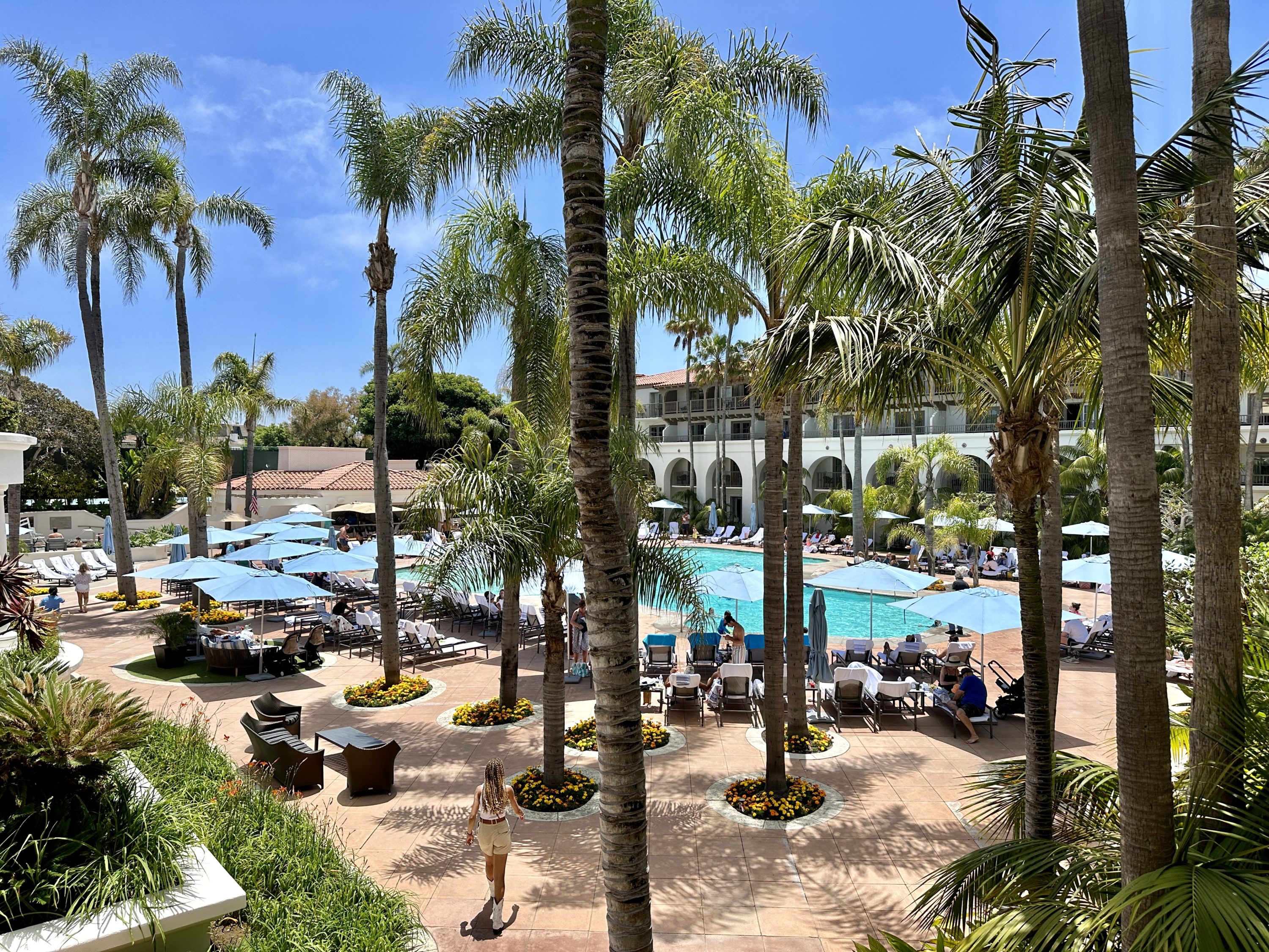 The Ritz Carlton Laguna Niguel Dana Pool View From Room The Ritz Carlton Laguna Niguel Dana Pool View From Room